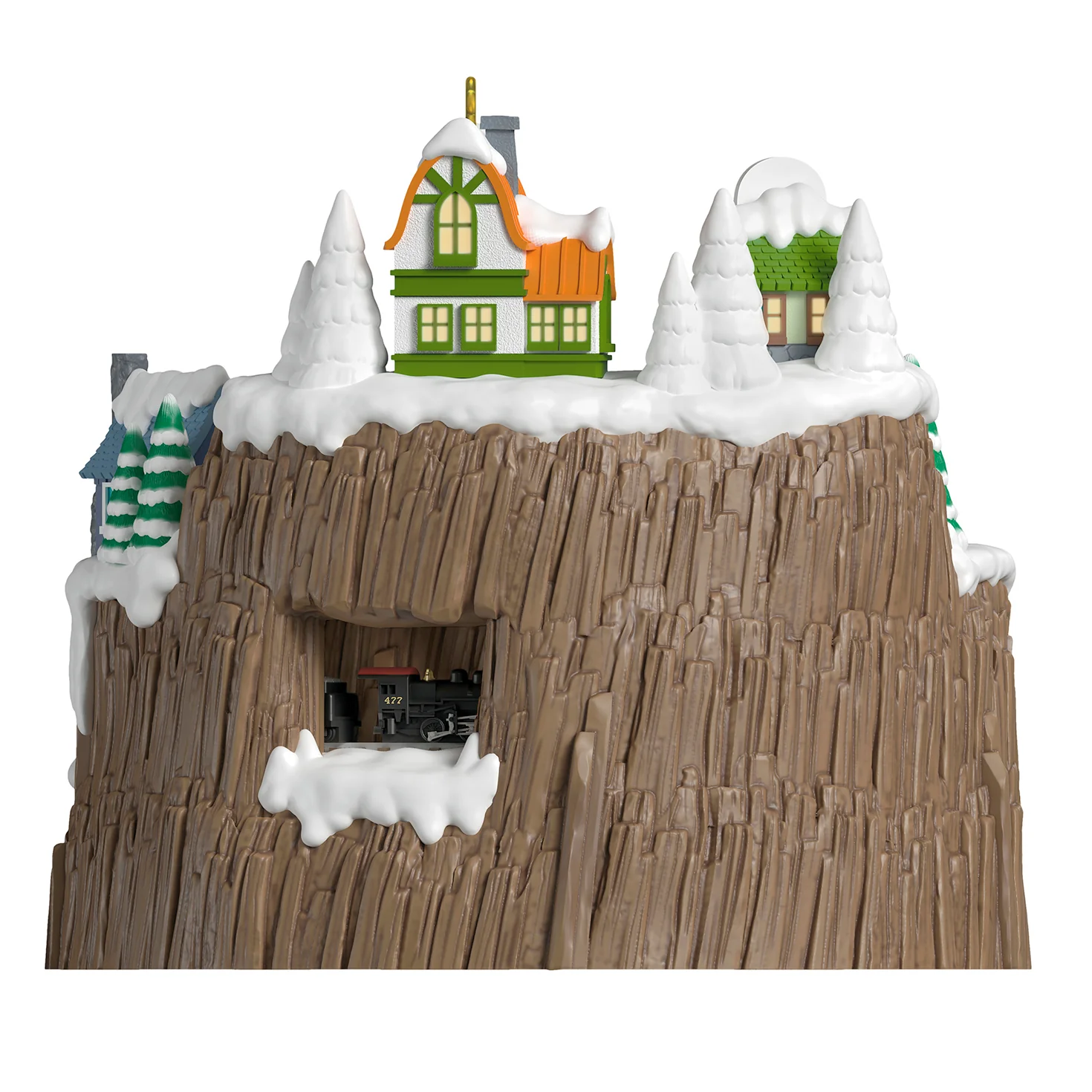 Lionel® Christmas Mountain Musical With Light and Motion — 2026 Hallmark Keepsake Christmas Ornament - Image 5