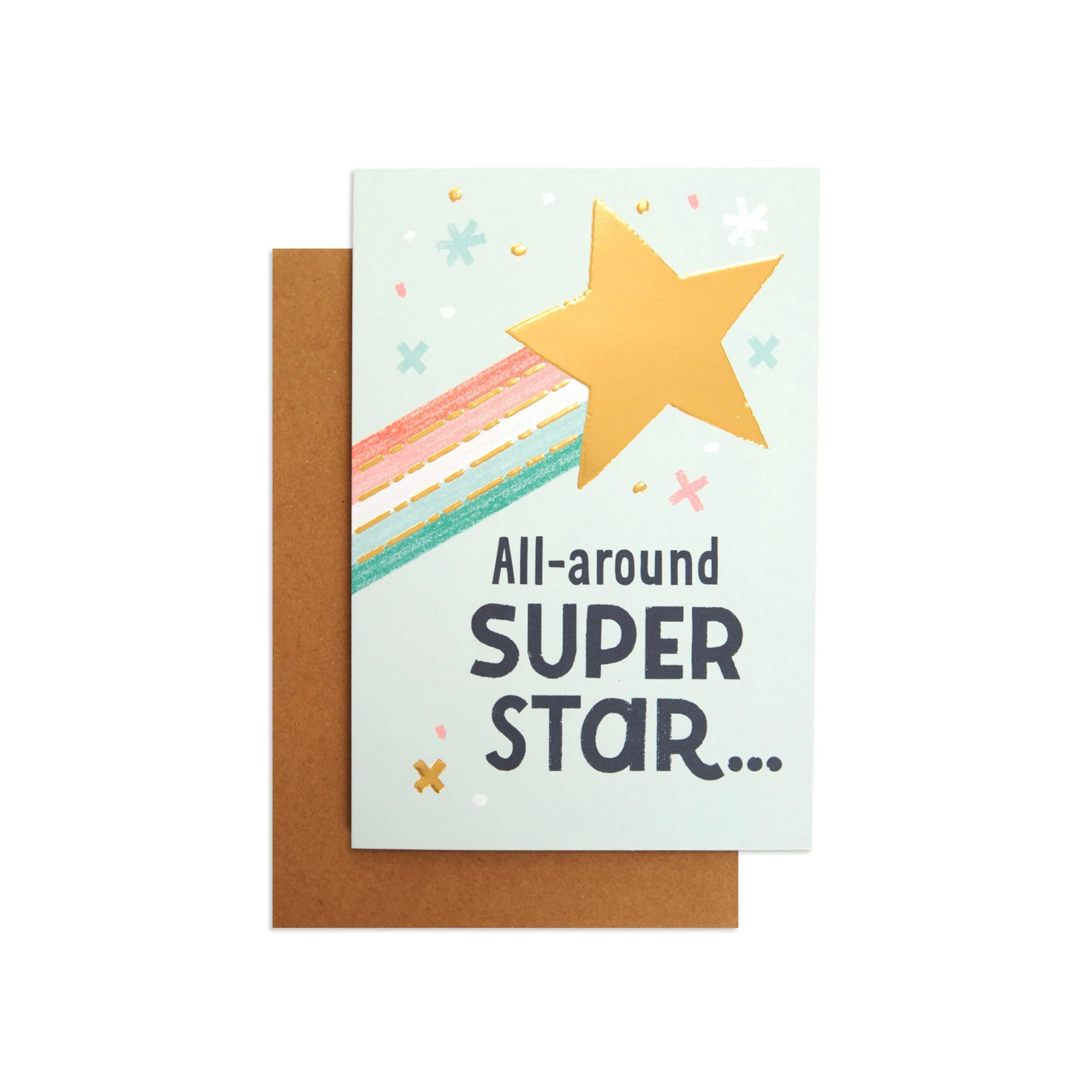 Little World Changers Any Occasion Card for Kids - Shooting Star - Image 3