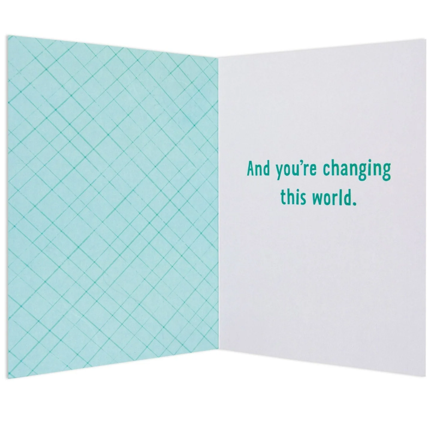Little World Changers Encouragement and Empowerment Card for Kids - Leading The Way Mountains - Image 2