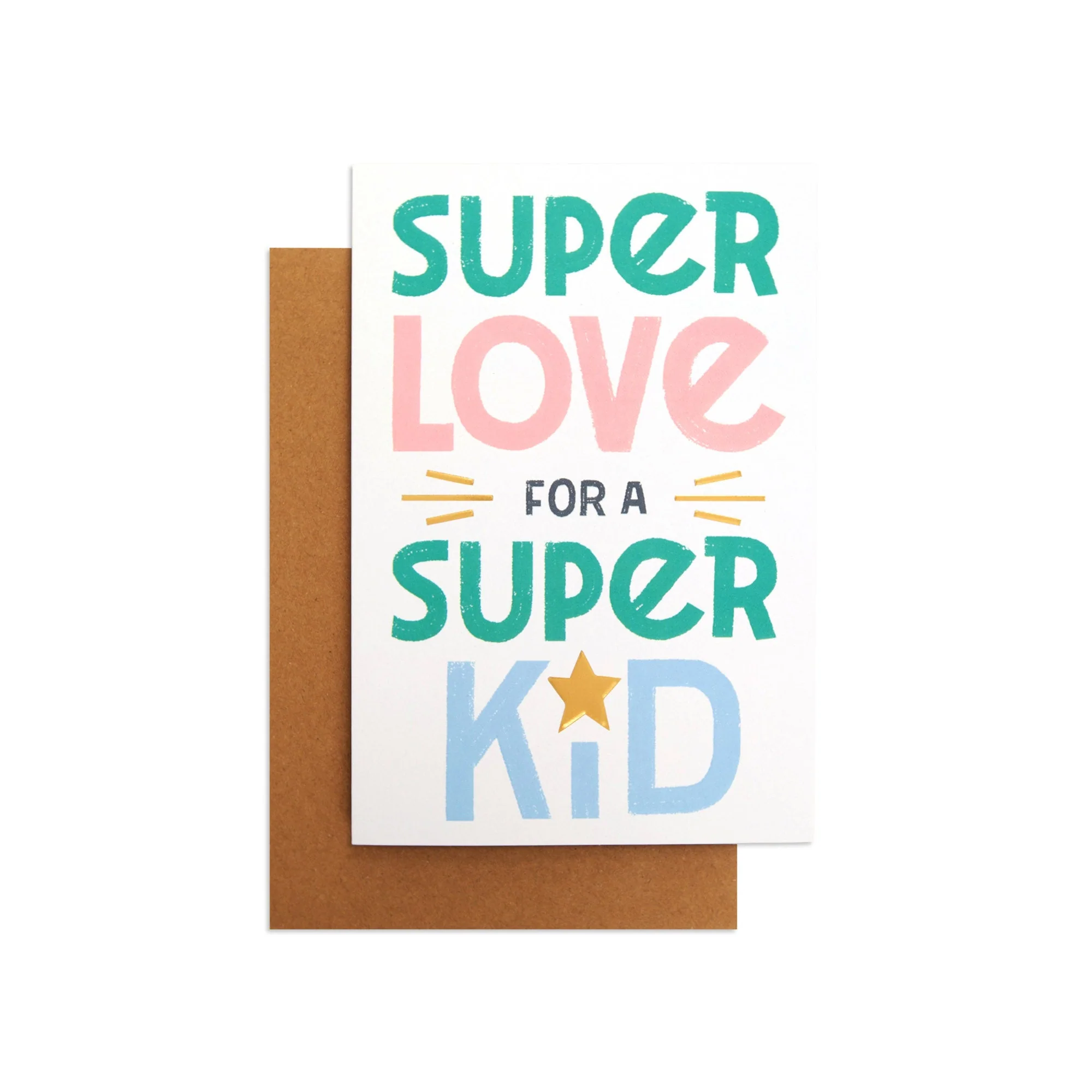 Little World Changers General Love Card for Kids - Super Kid - Image 3