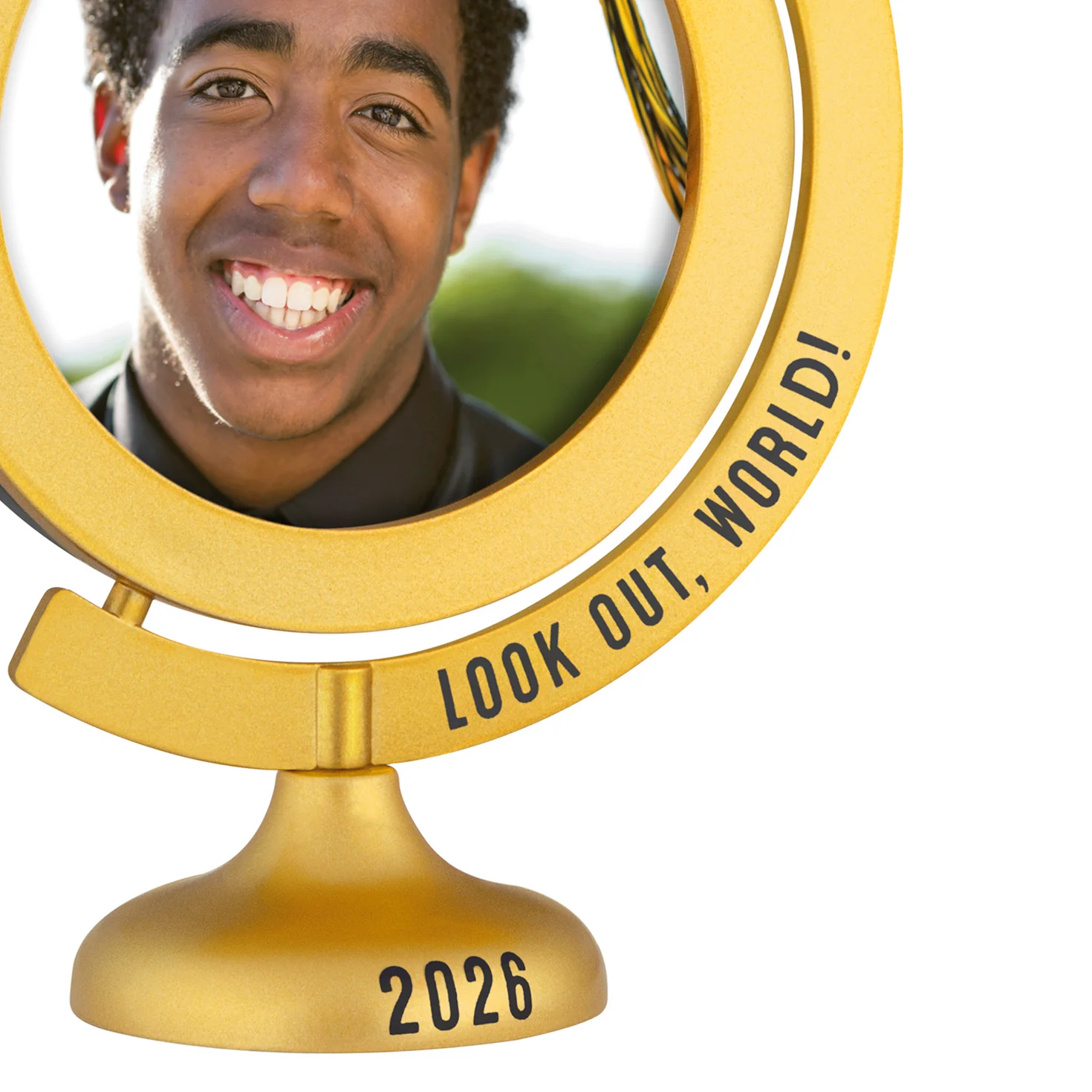 Look Out, World! 2026 Photo Frame — 2026 Hallmark Keepsake Christmas Ornament - Image 4