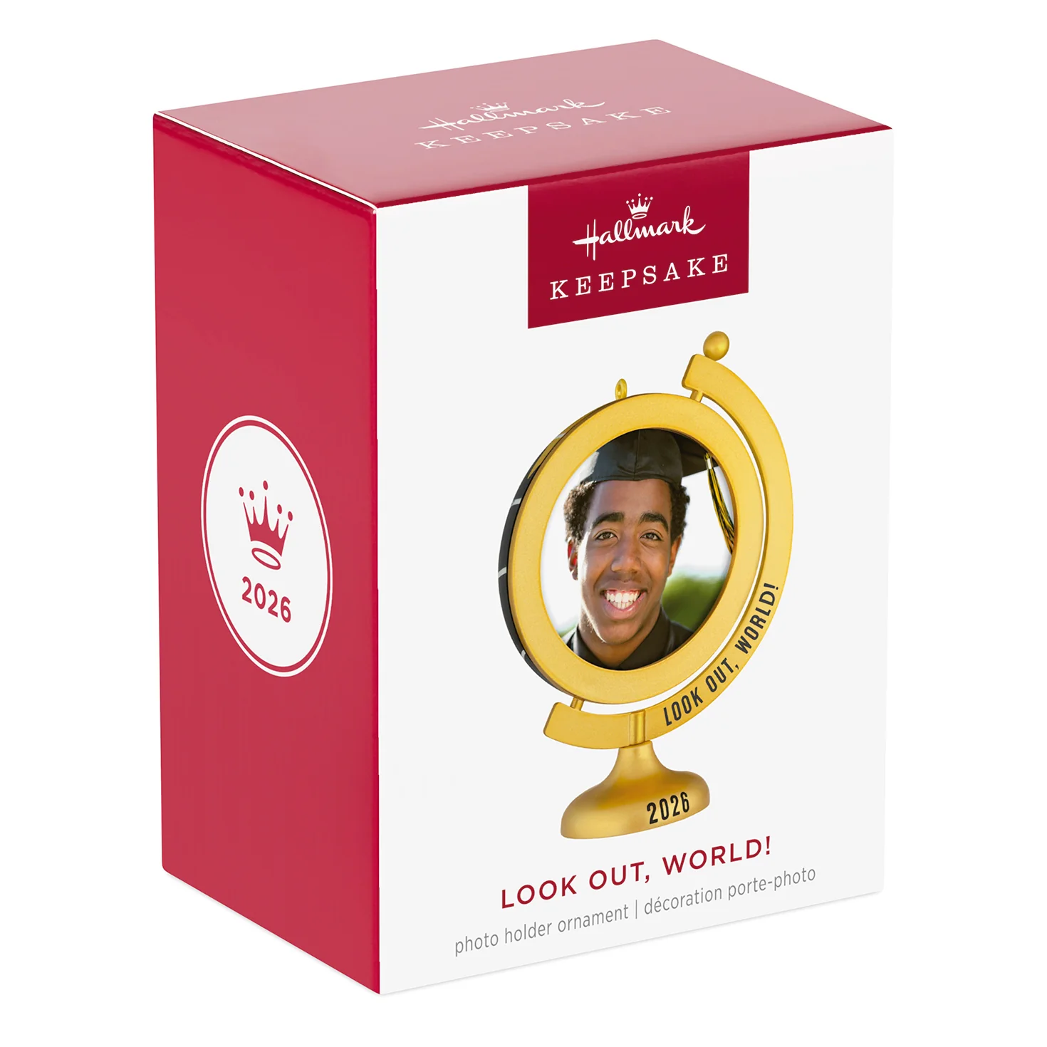 Look Out, World! 2026 Photo Frame — 2026 Hallmark Keepsake Christmas Ornament - Image 7