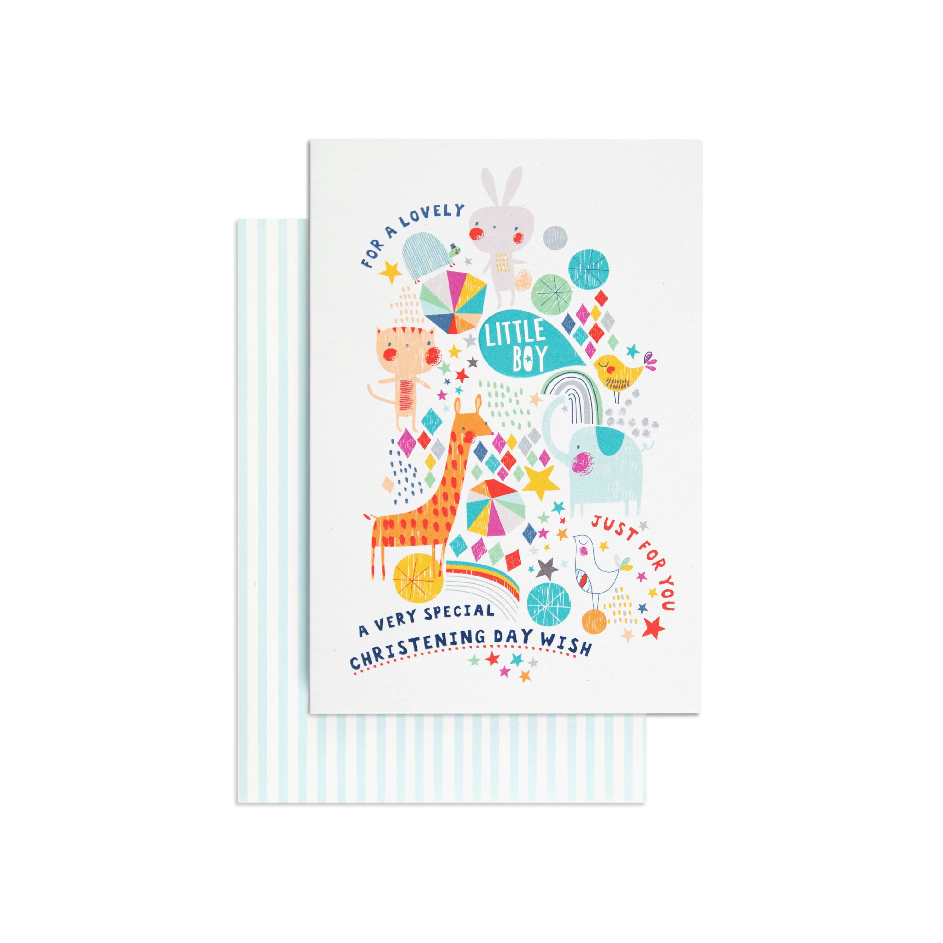 Lovely Little Boy Sweet Christening Card - Image 3