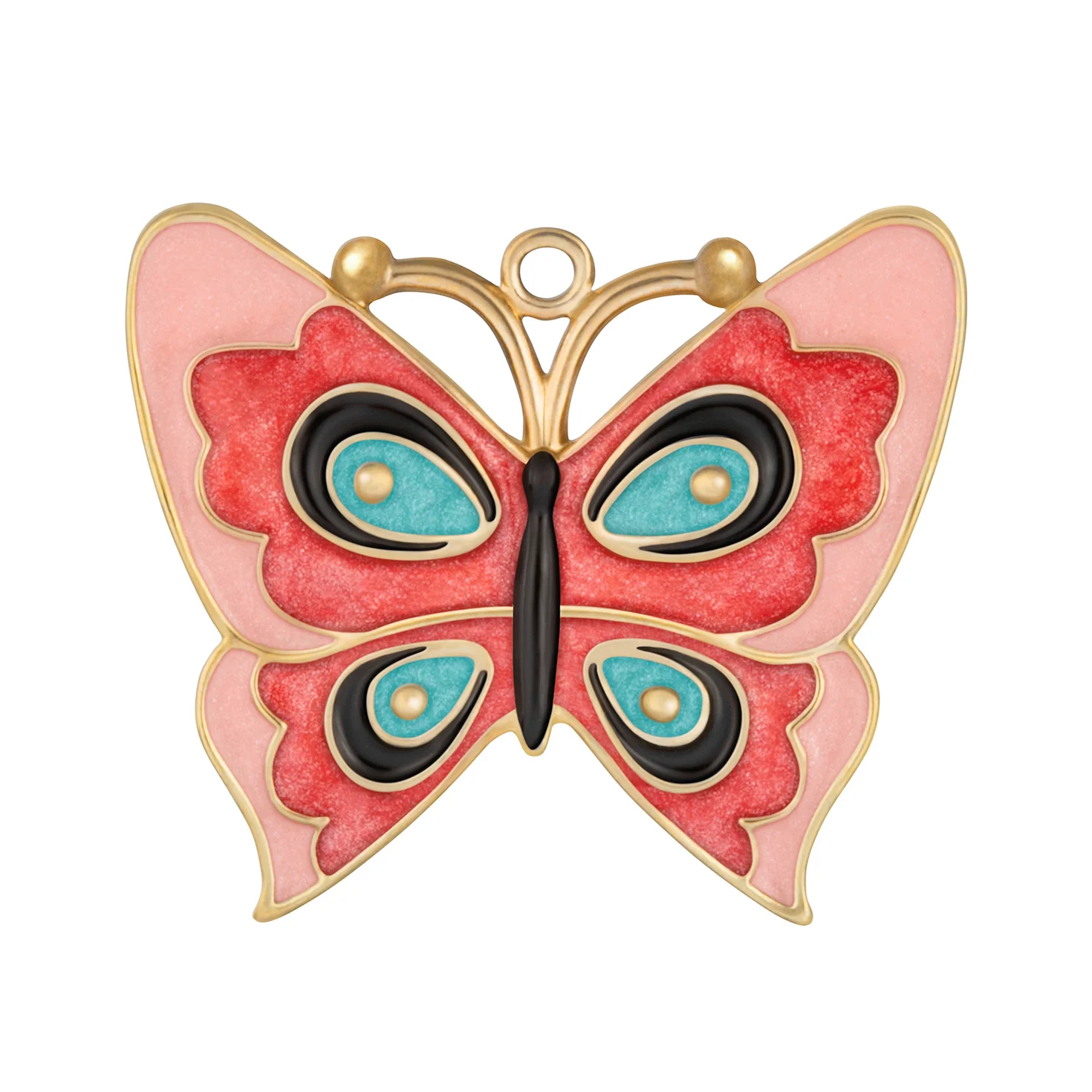 Mini Lovely Little Butterfly Metal Ornament, 1.25" — 2026 Hallmark Keepsake Christmas Ornament