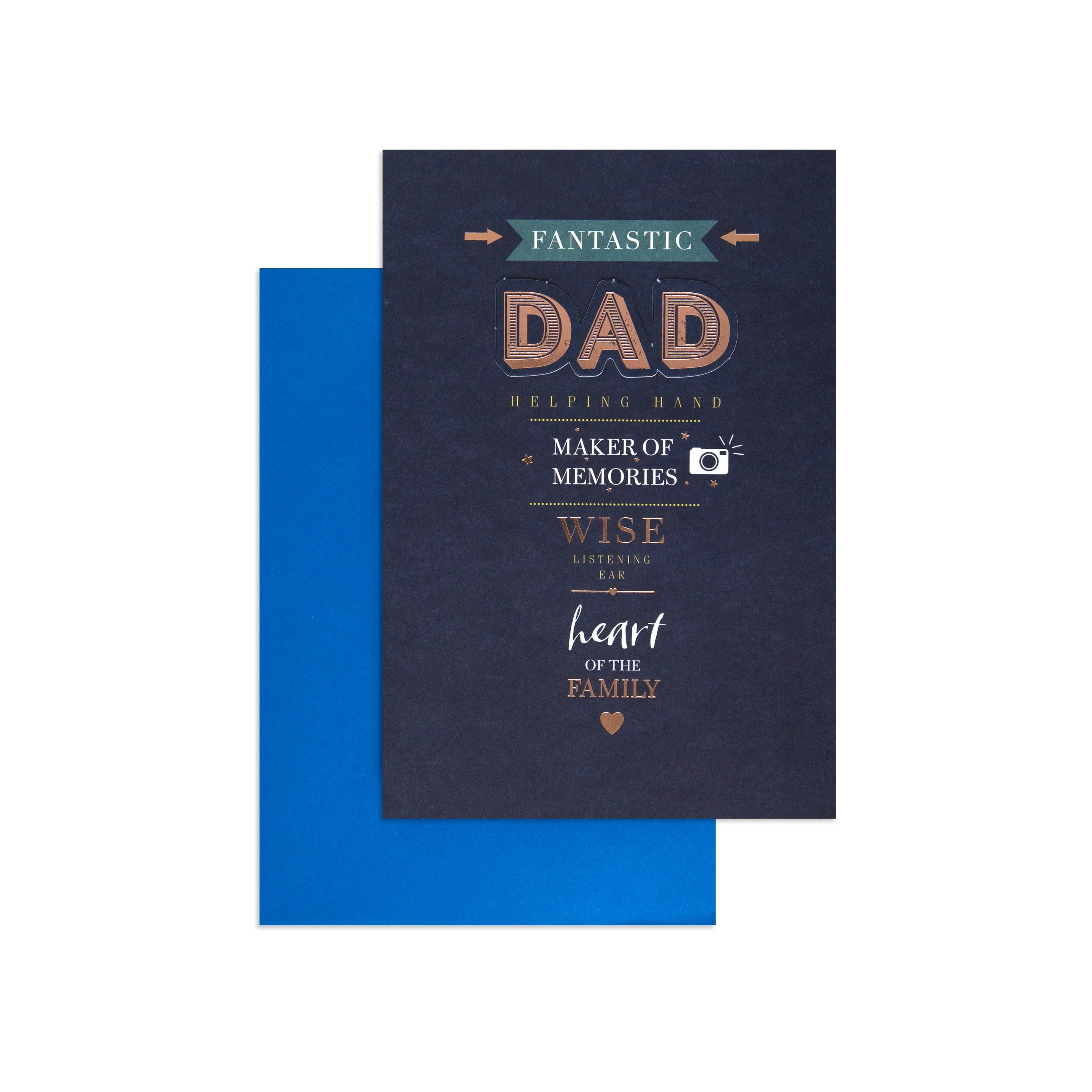 Hallmark Father's Day Card - Fantastic Dad, Maker Of Memories - Image 3