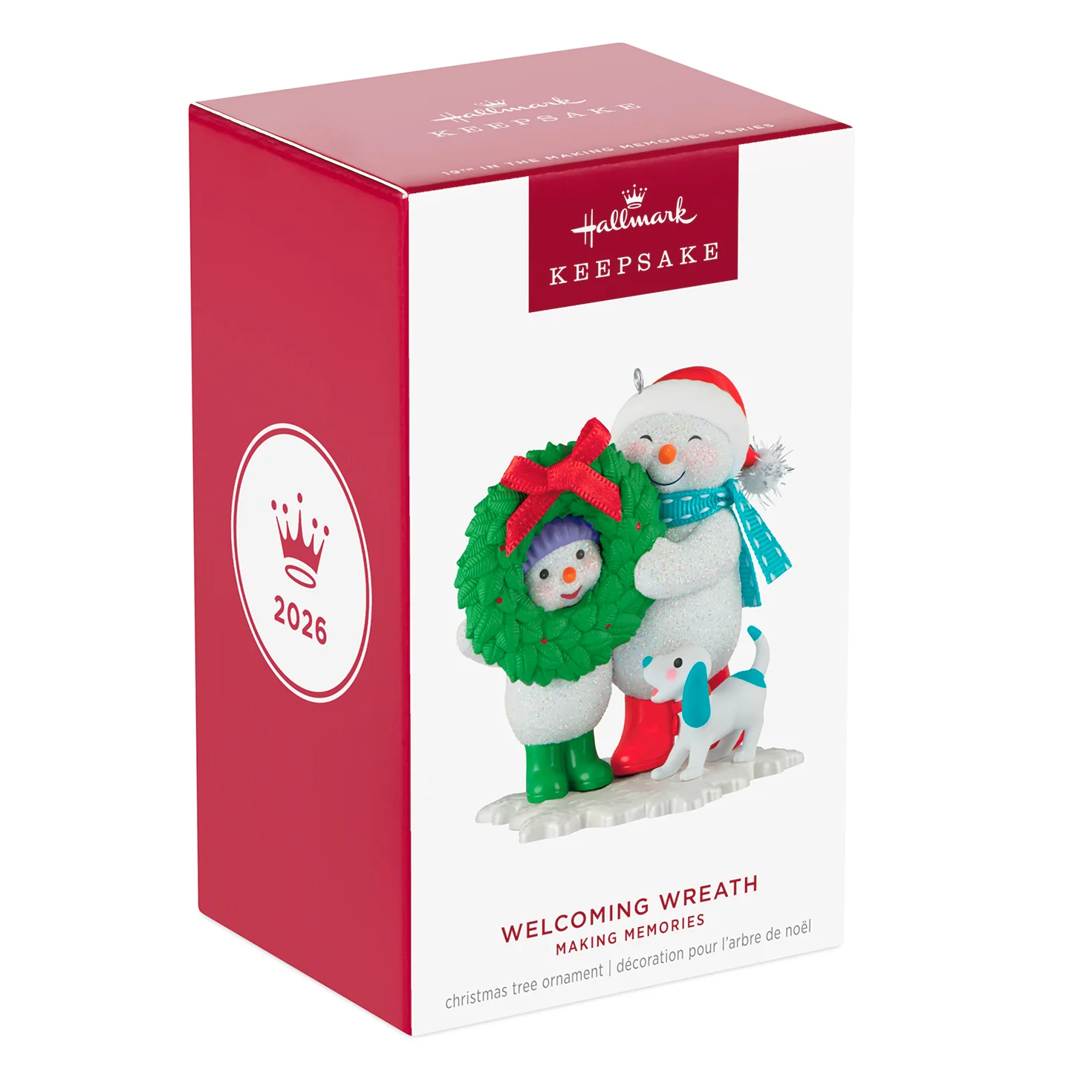 Making Memories Welcoming Wreath, 19th in the Series — 2026 Hallmark Keepsake Christmas Ornament - Image 7