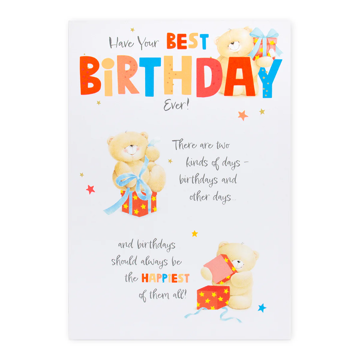 Hallmark Forever Friends Birthday Card - Best Ever!