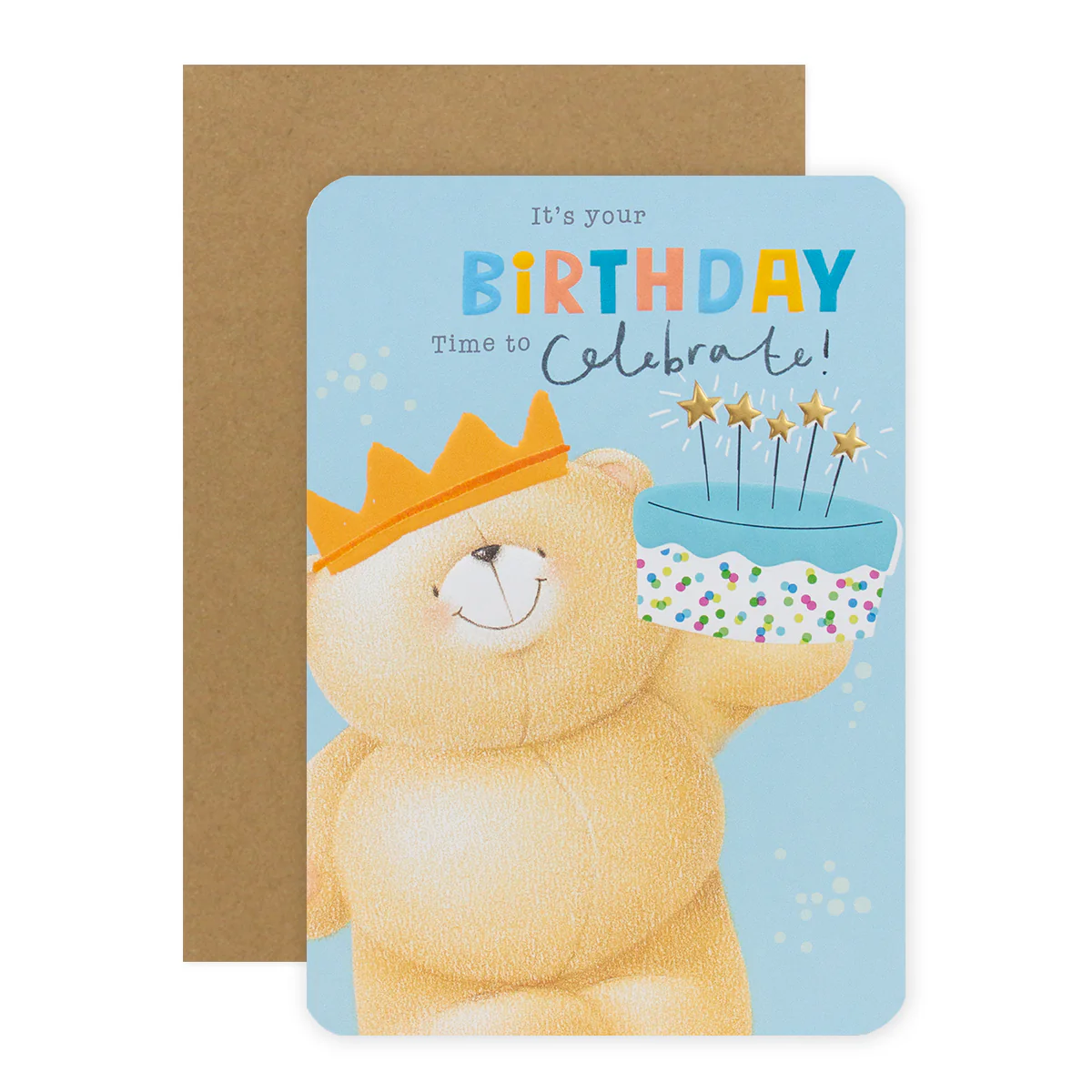 Hallmark Forever Friends Birthday Card - Time To Celebrate - Image 3