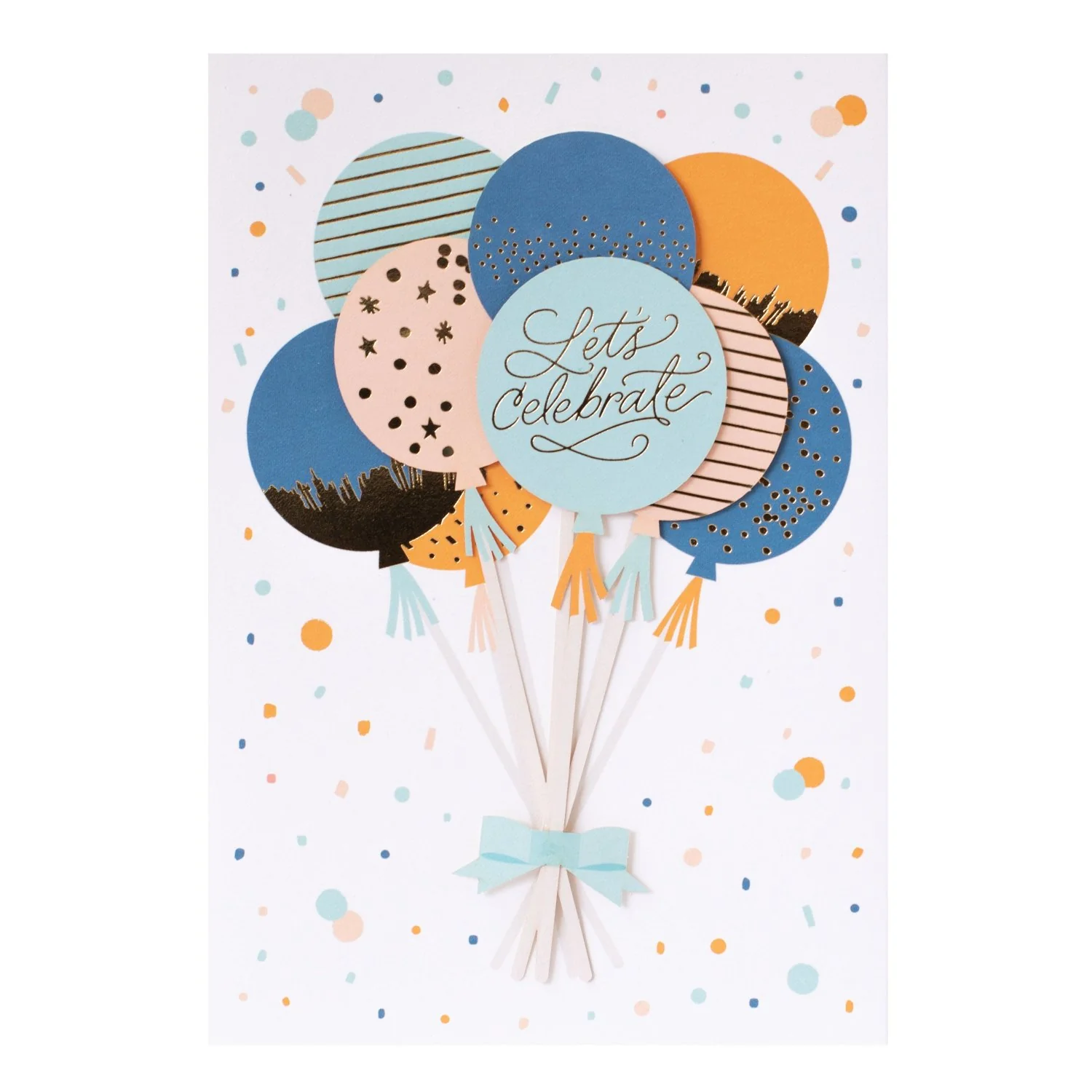 Hallmark Signature Birthday Card - Let's Celebrate