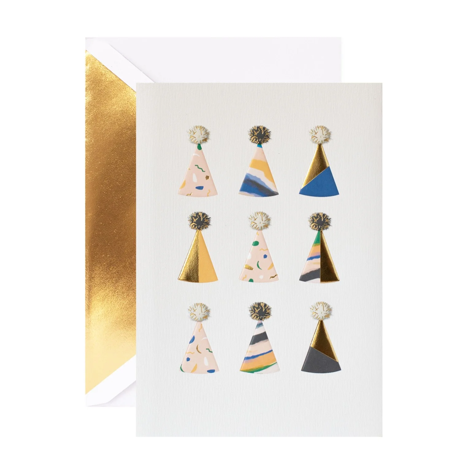 Hallmark Signature Birthday Card - Party Hats - Image 3