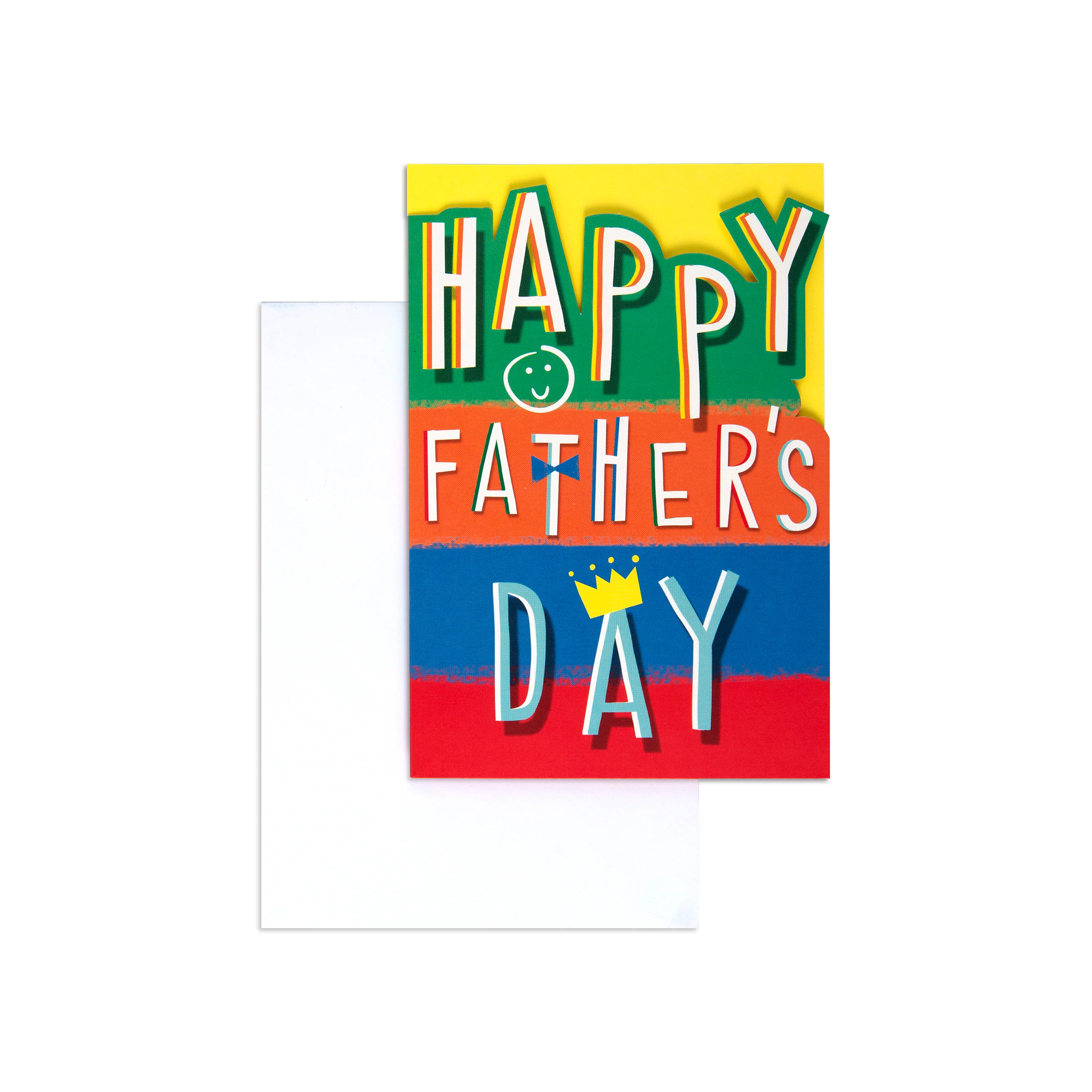 Hallmark Father's Day Card - Colourful & Cheerful - Image 3