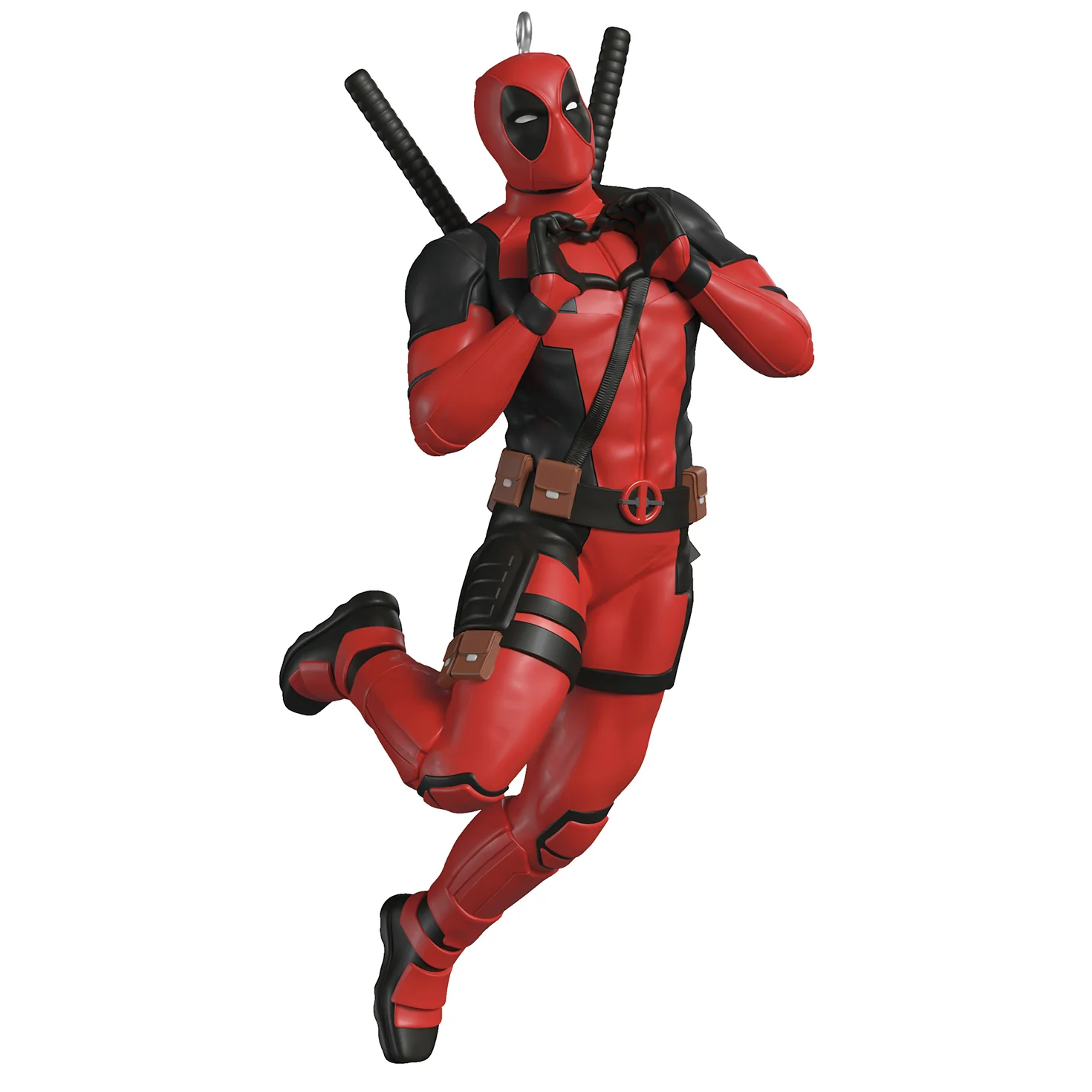 Marvel Deadpool The Merc With a Heart — 2026 Hallmark Keepsake Christmas Ornament