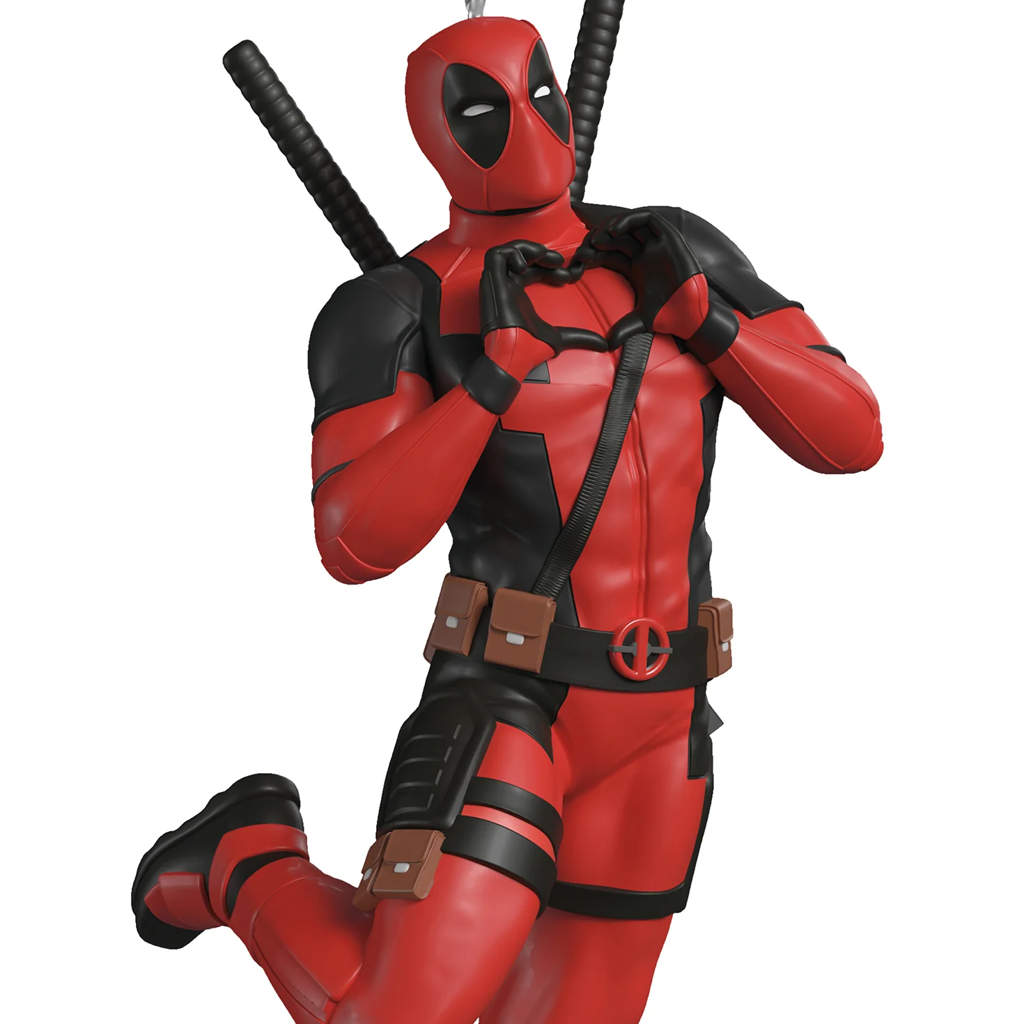 Marvel Deadpool The Merc With a Heart — 2026 Hallmark Keepsake Christmas Ornament - Image 4