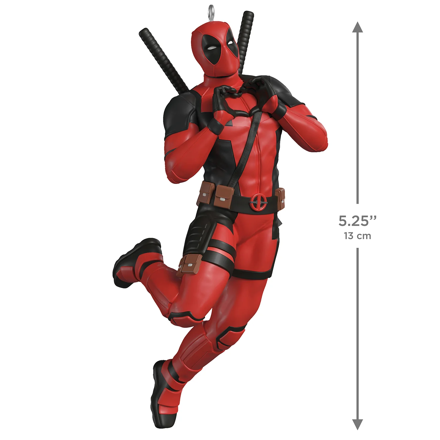Marvel Deadpool The Merc With a Heart — 2026 Hallmark Keepsake Christmas Ornament - Image 6