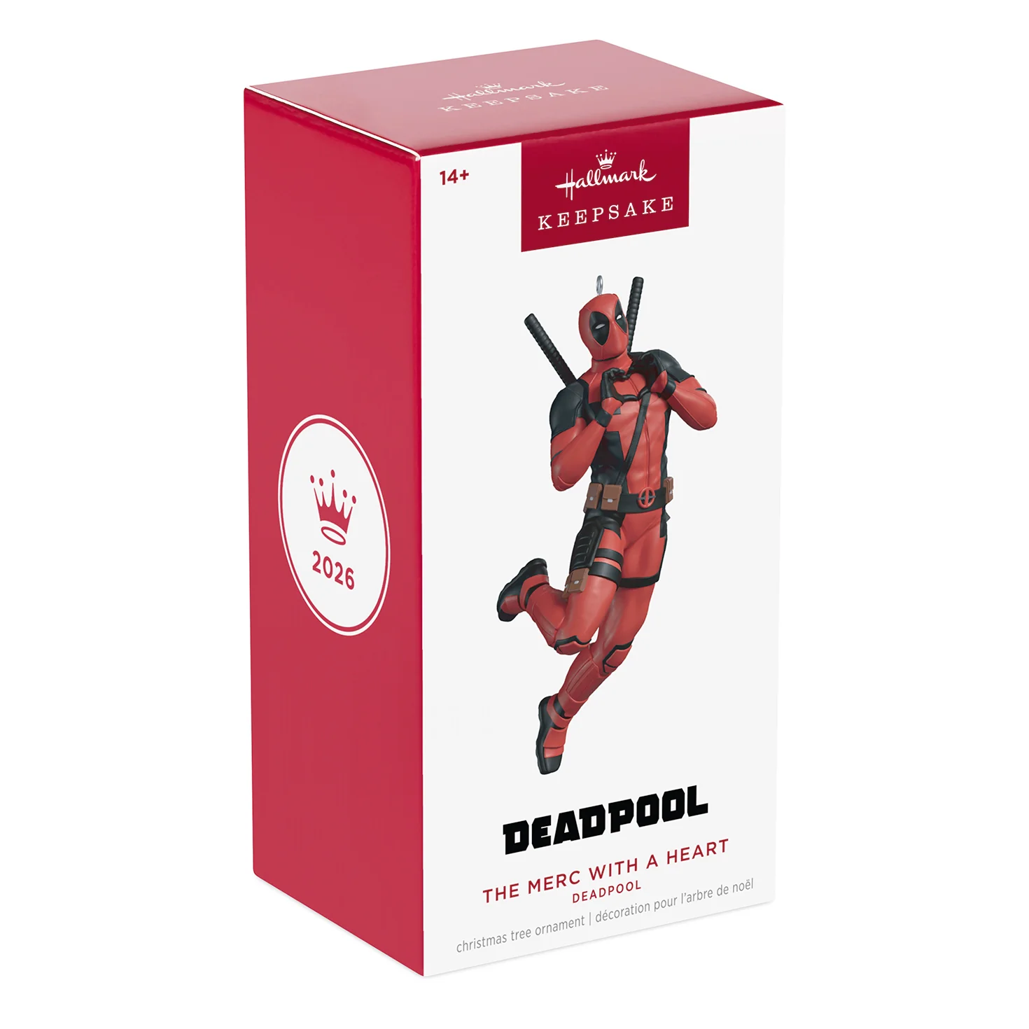 Marvel Deadpool The Merc With a Heart — 2026 Hallmark Keepsake Christmas Ornament - Image 7