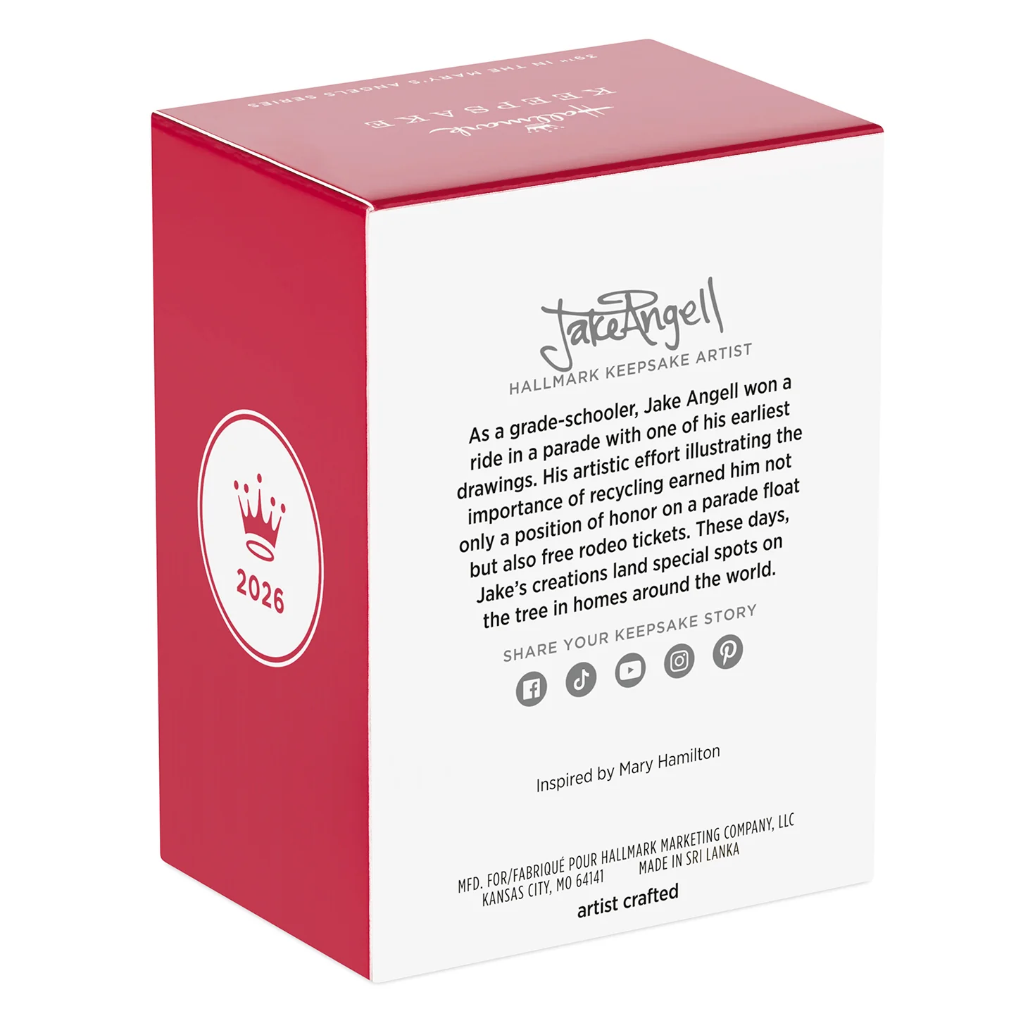 Mary's Angels Lupine, 39th in the Series — 2026 Hallmark Keepsake Christmas Ornament - Image 8