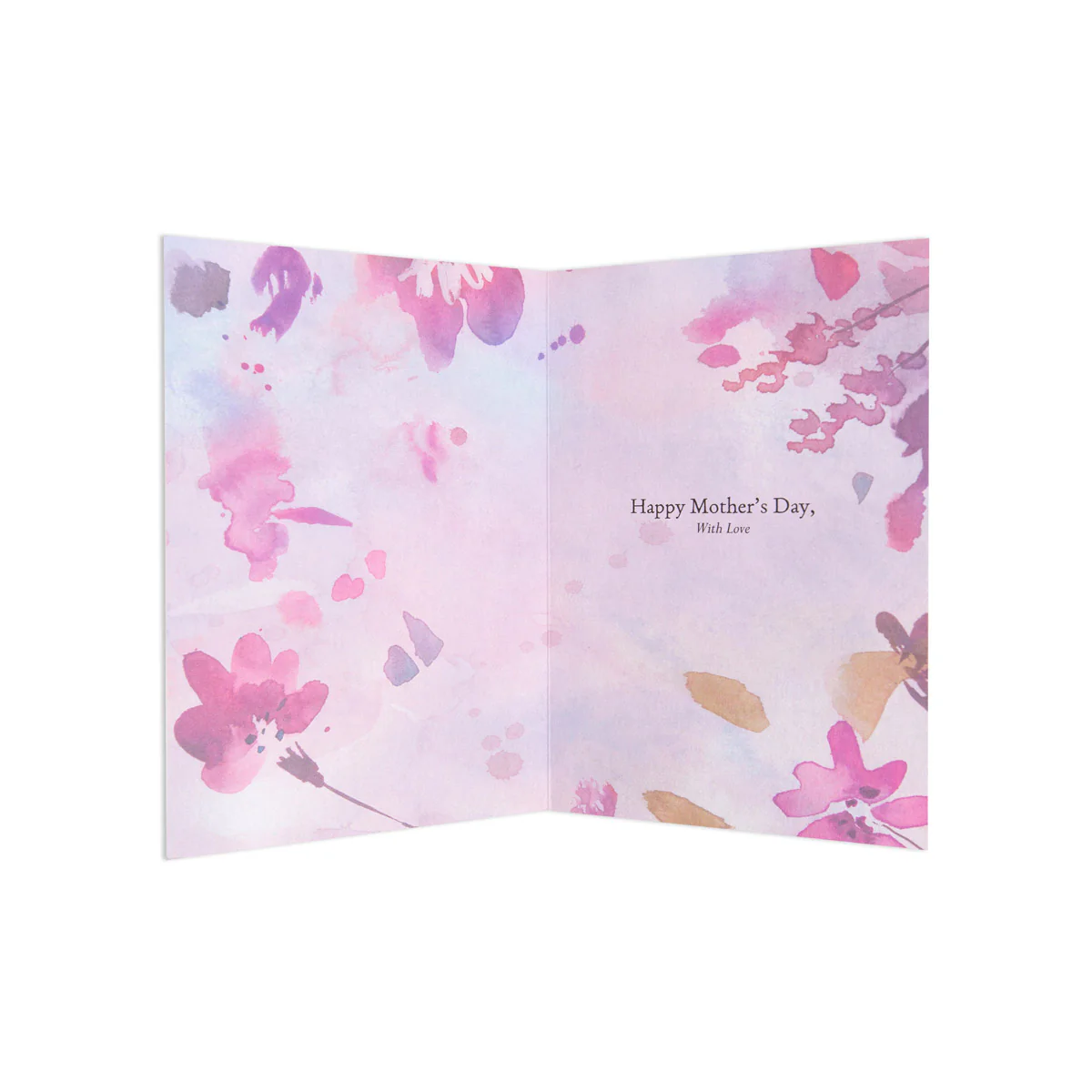 Hallmark Mother's Day Card - Watercolour floral - Image 3