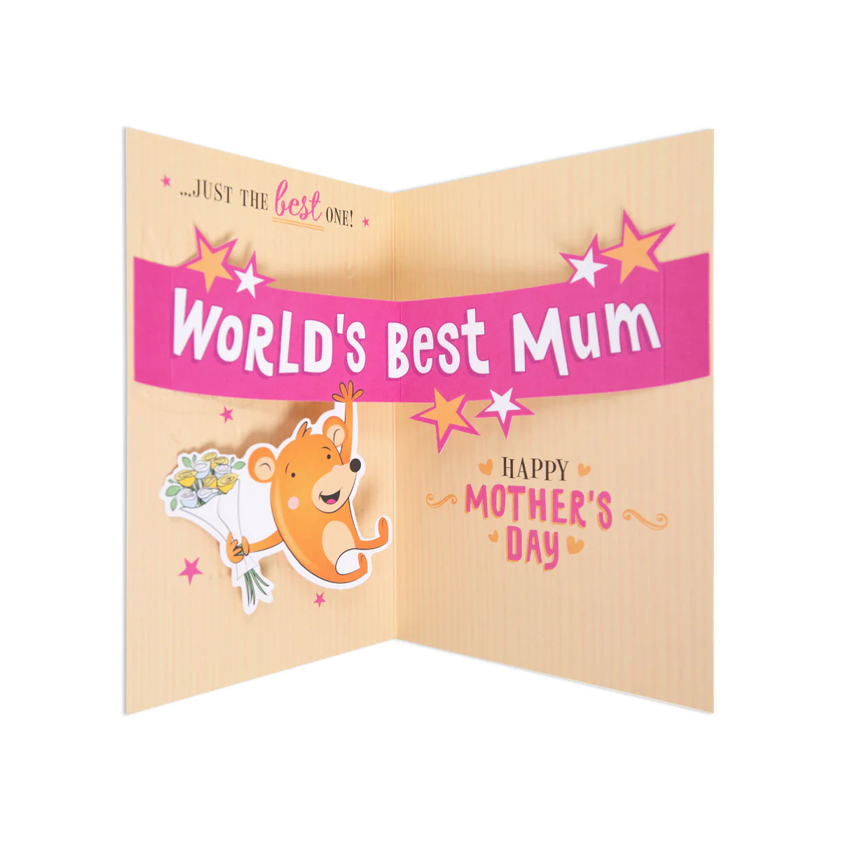 Hallmark Mother's Day Card - World's Best Mum - Image 2