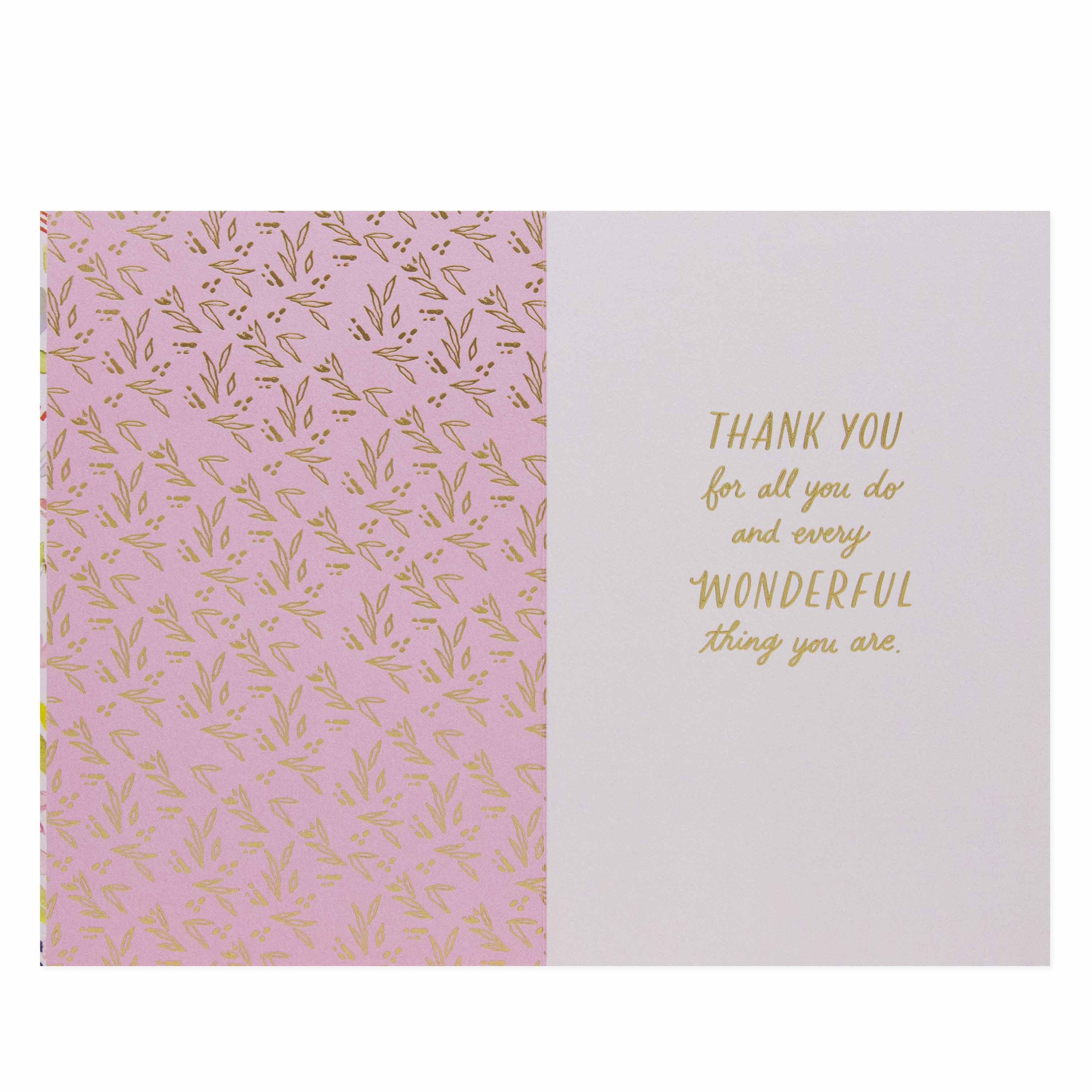 Hallmark Signature Mother's Day Card For Wife - Amazing, Beautiful, Loving - Image 2