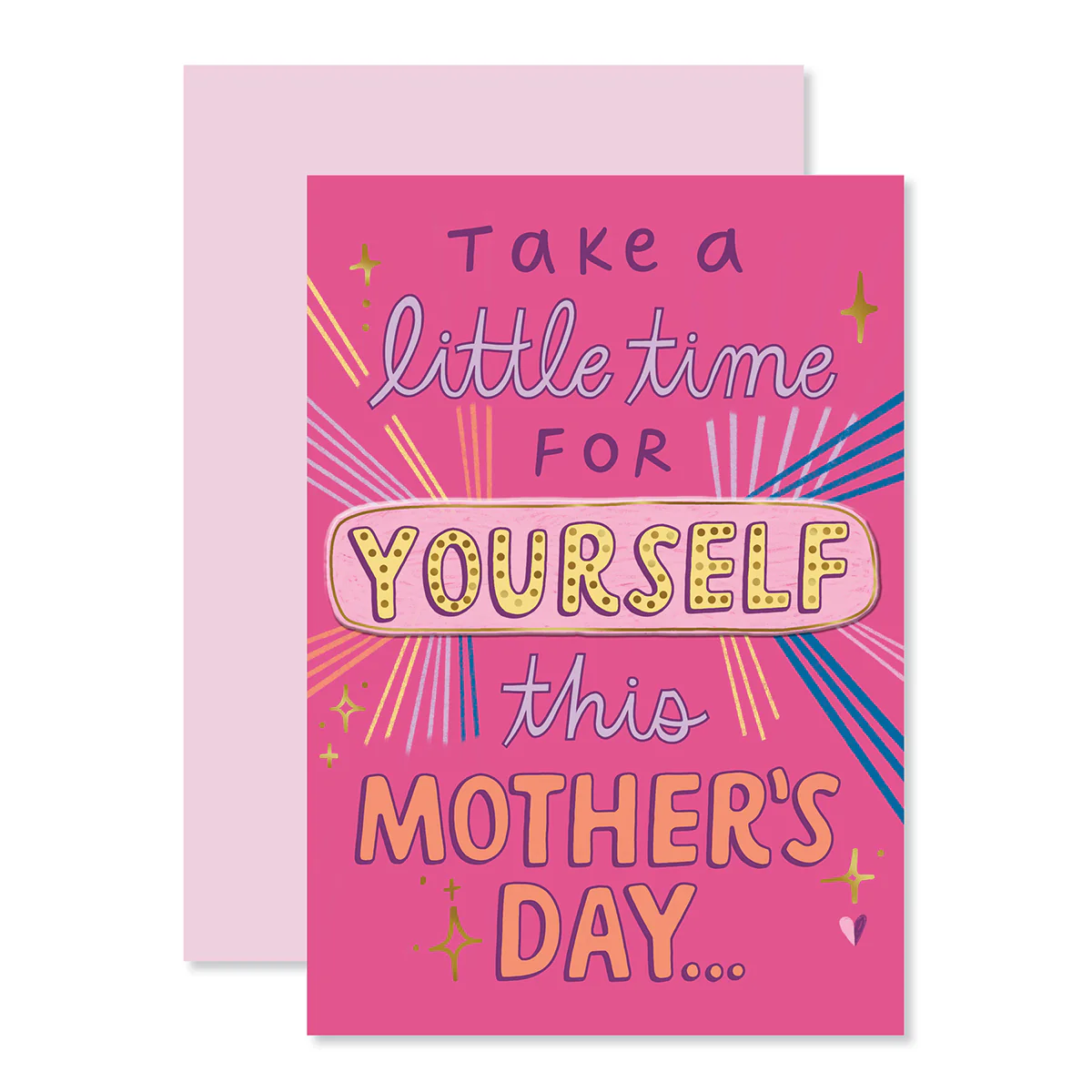 Hallmark Mother's Day Card With Removable Door Sign - Take A Little Time - Image 3