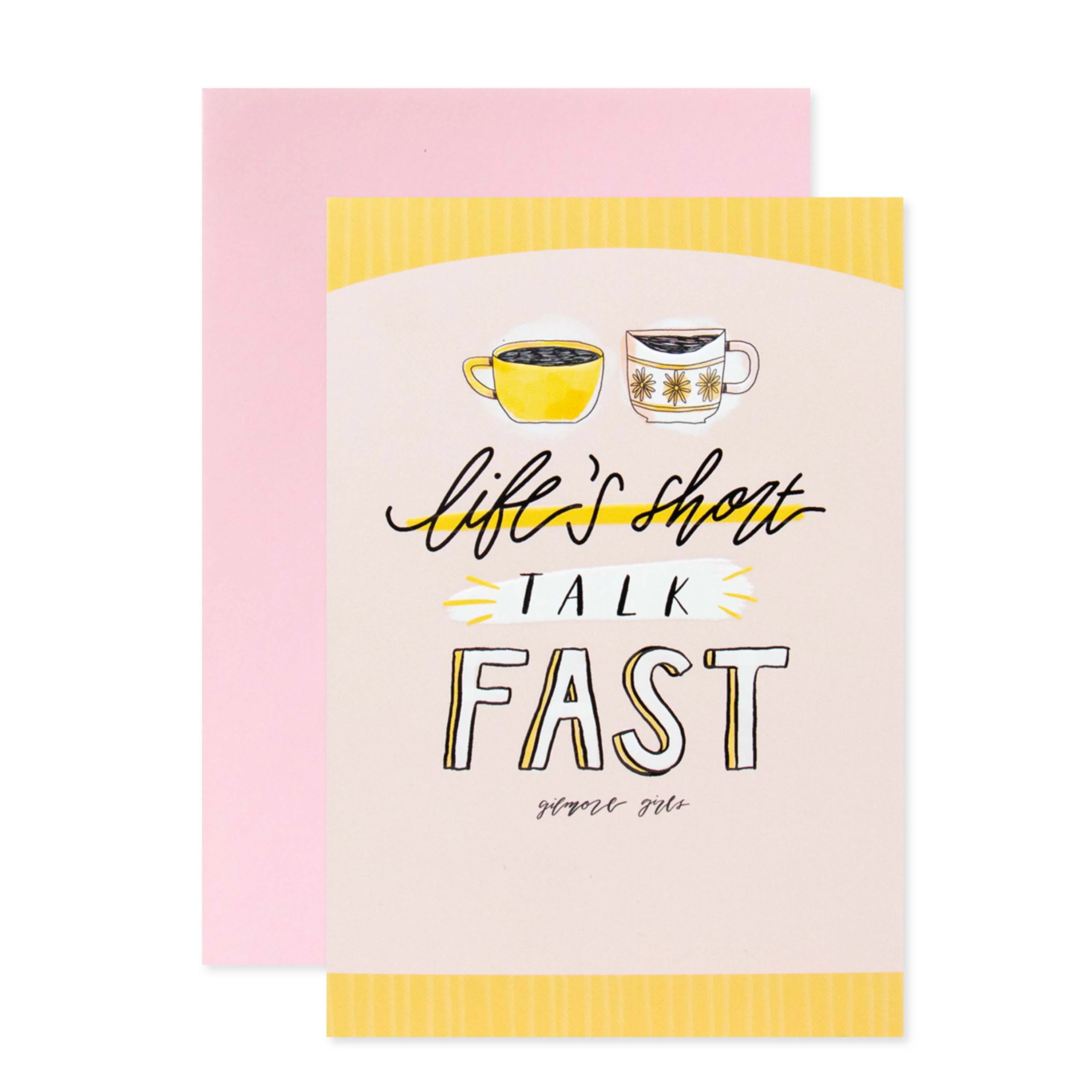 Hallmark Gilmore Girls Mother's Day Card - Life's Short Talk Fast - Image 3