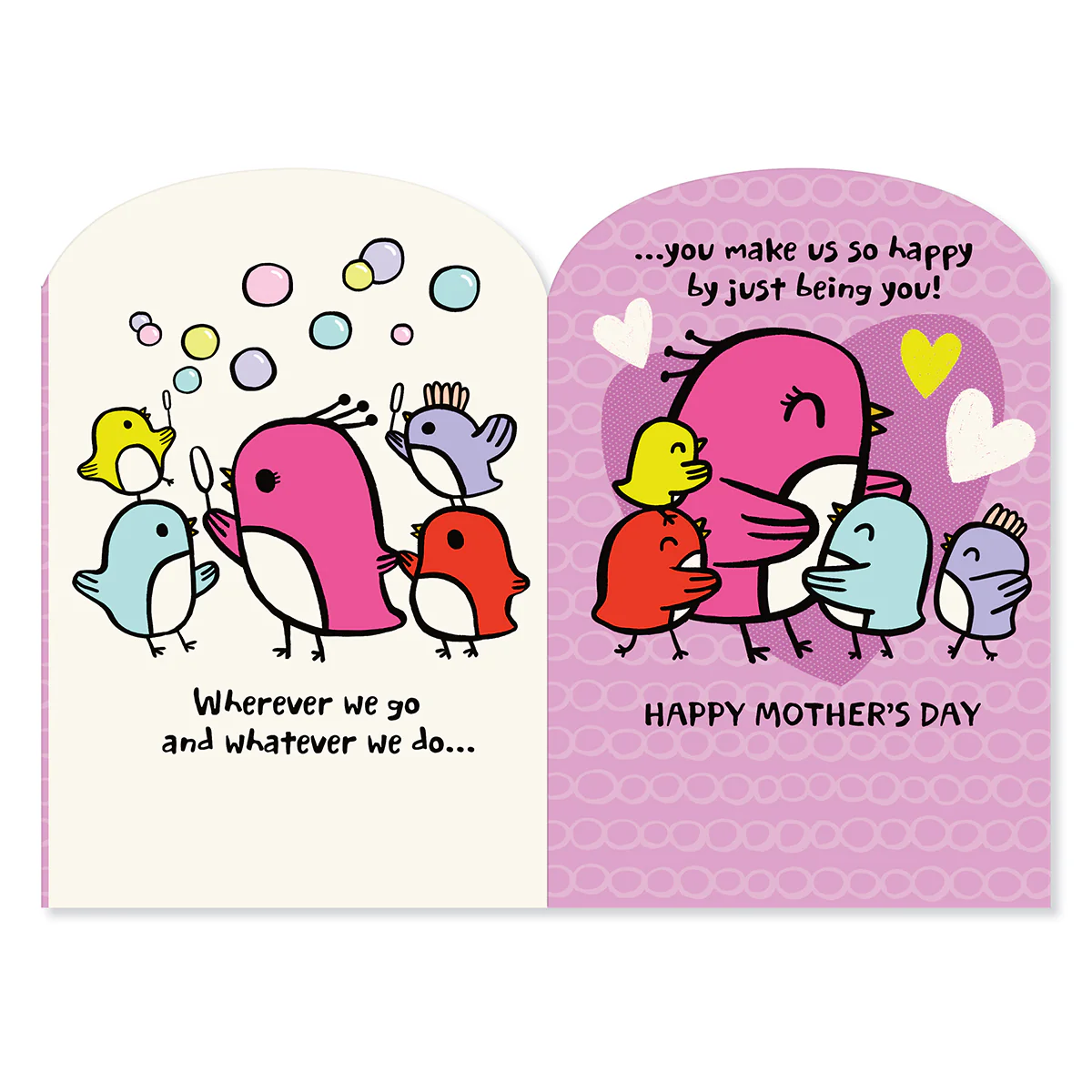 Hallmark Mother's Day Card - Happy With You - Image 2