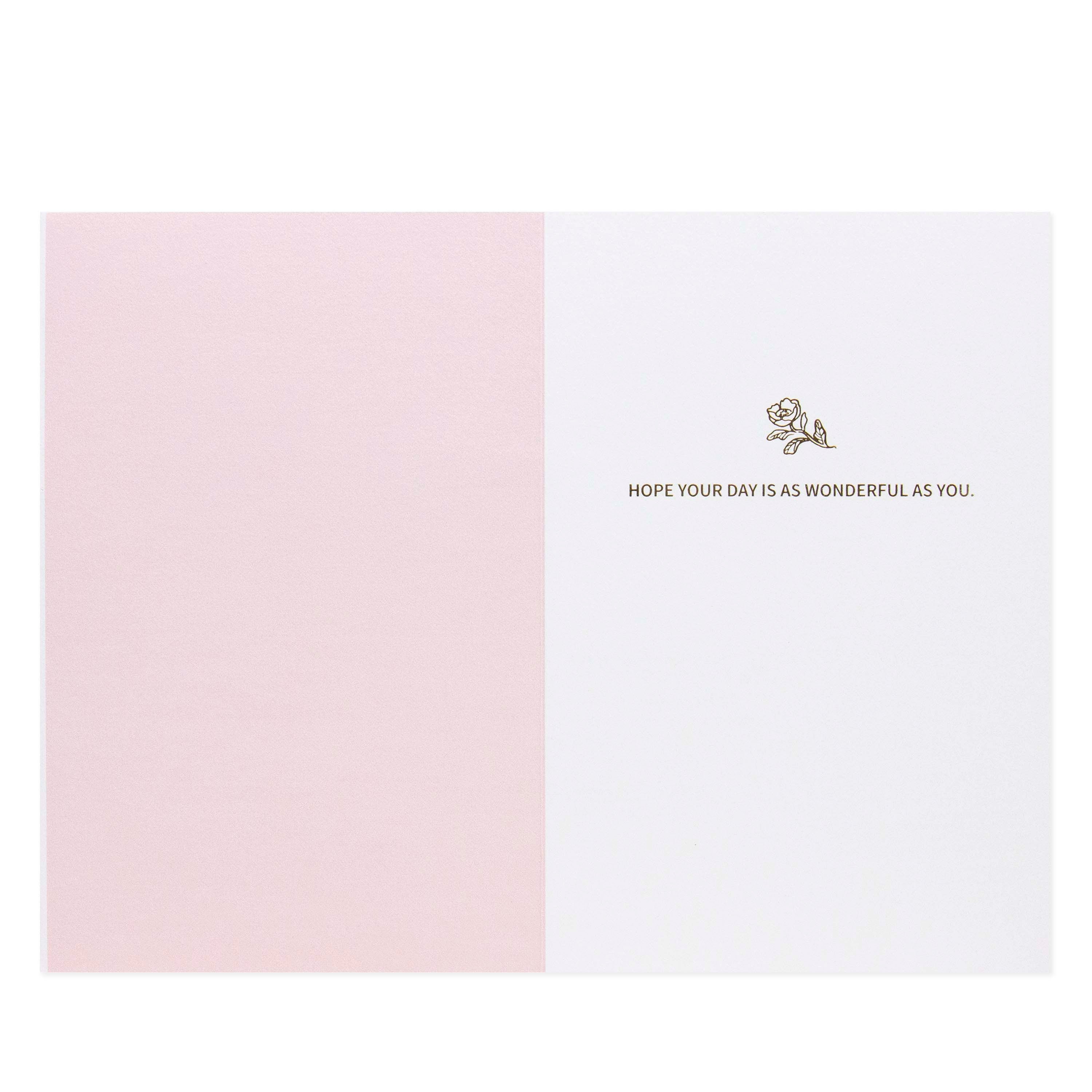 Hallmark Signature Mother's Day Card - Wonderful As You - Image 2