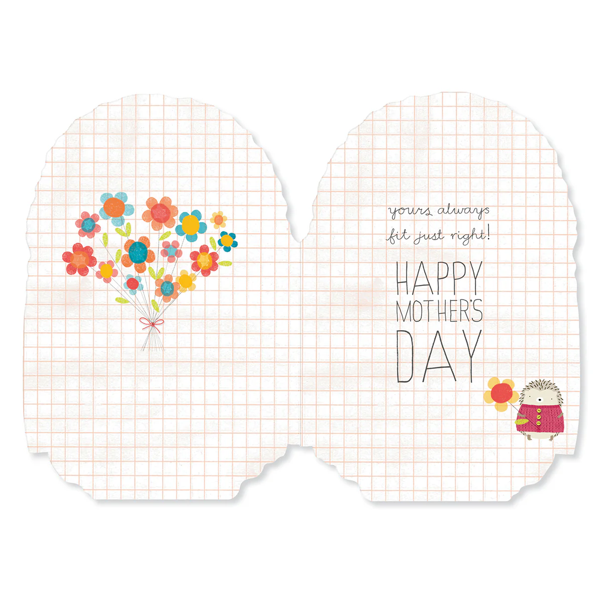 Hallmark Mother's Day Card - Hedgehog Hugs - Image 2