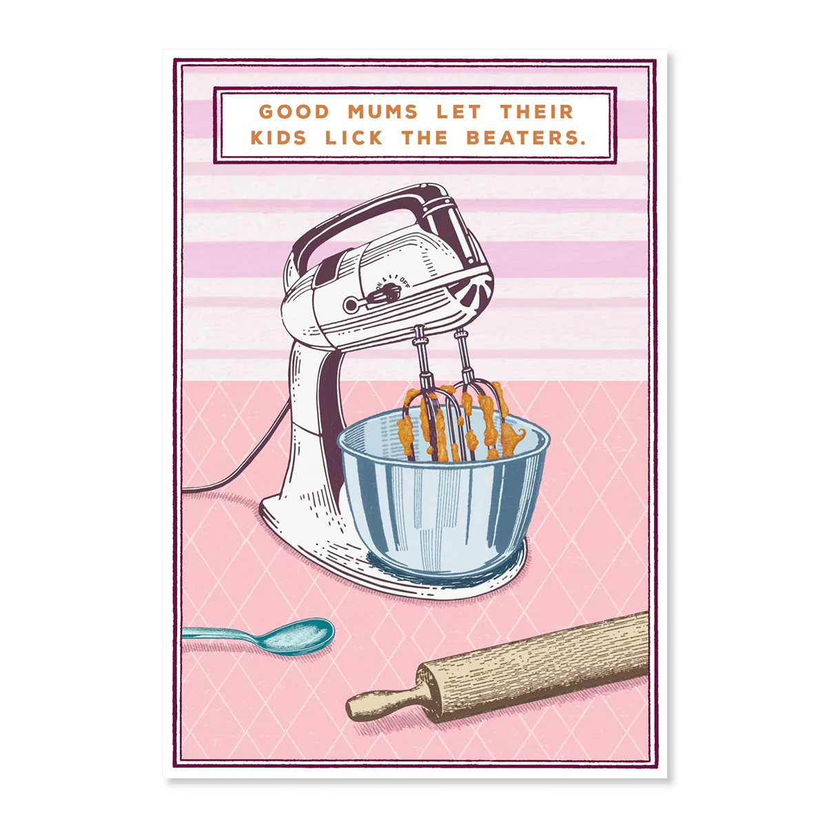 Hallmark Mother's Day Card - Lick The Beaters