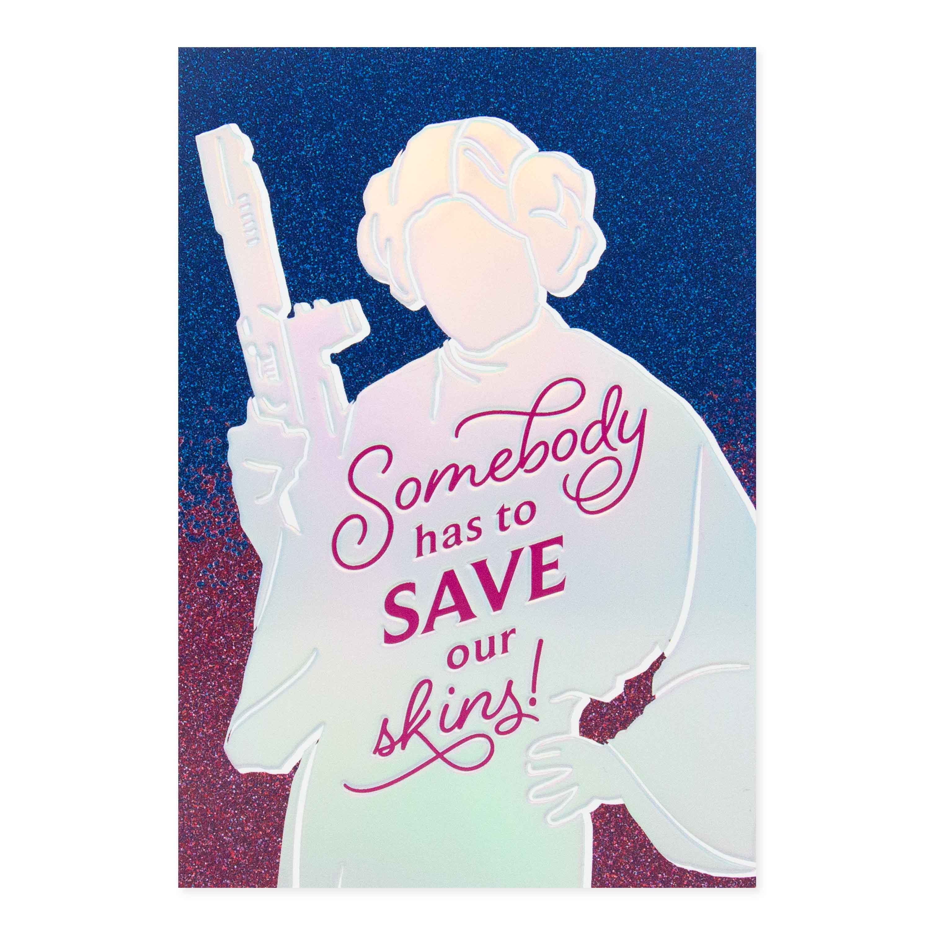 Hallmark Star Wars Mother's Day Card - Princess Leia
