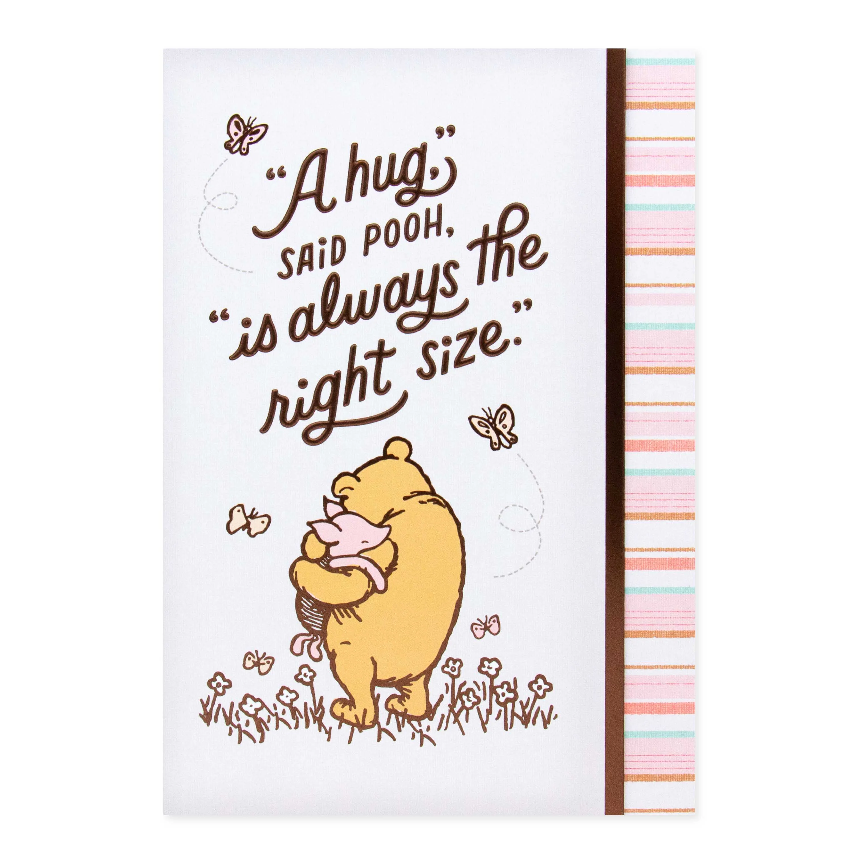 Hallmark Disney Winnie the Pooh Mother's Day Card - Sending Hugs