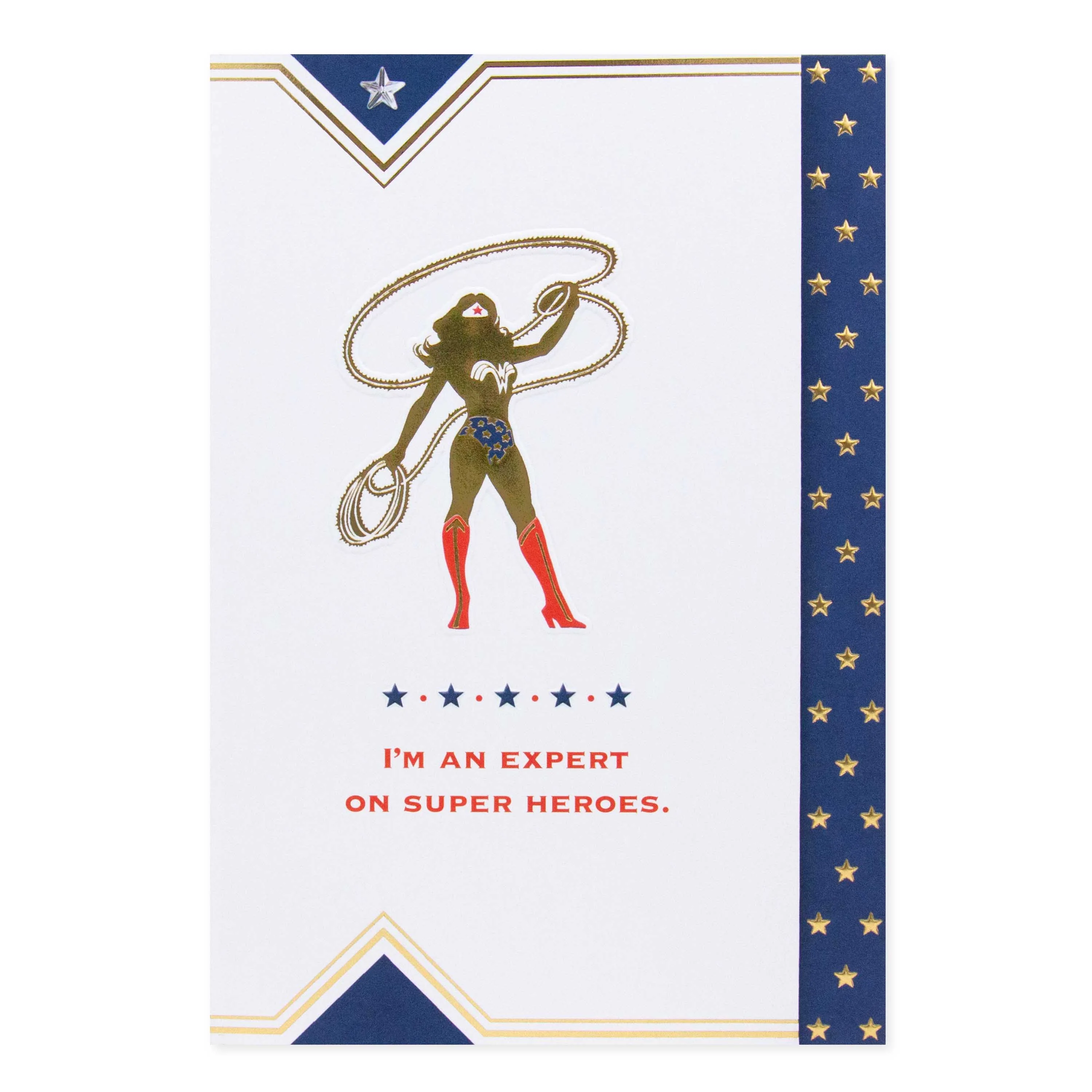 Hallmark DC Comics Wonder Woman Mother's Day Card - Super Heroes