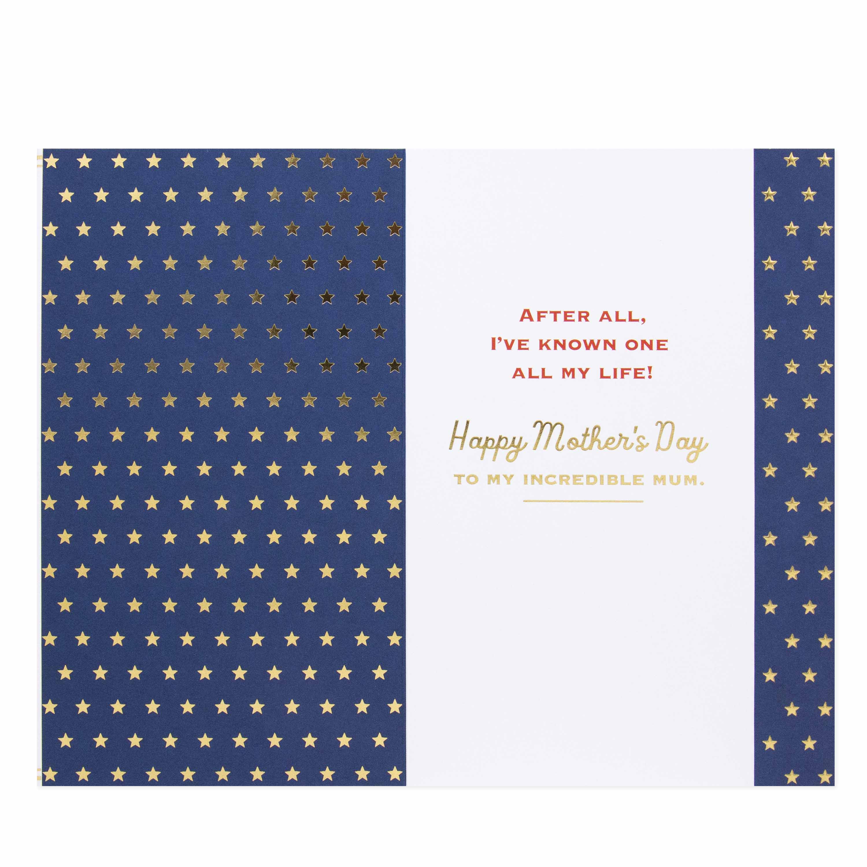 Hallmark DC Comics Wonder Woman Mother's Day Card - Super Heroes - Image 2