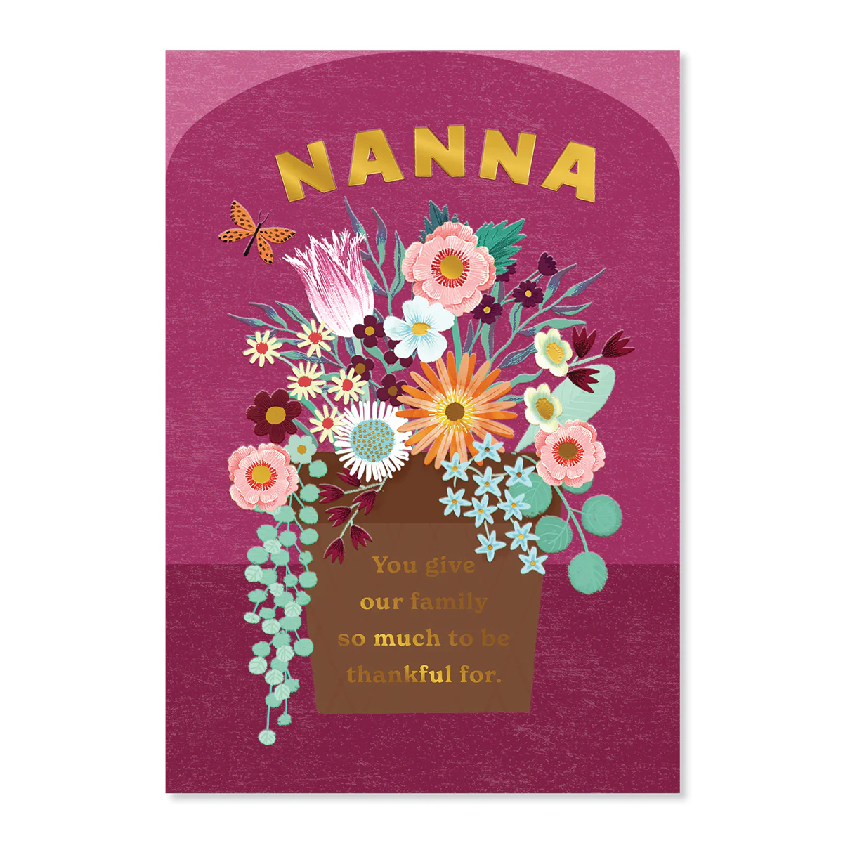 Hallmark Mother's Day Card For Nanna - So Thankful