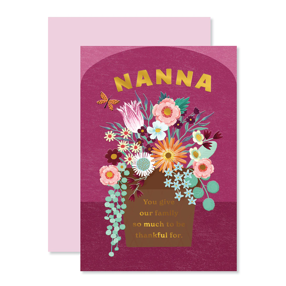 Hallmark Mother's Day Card For Nanna - So Thankful - Image 3