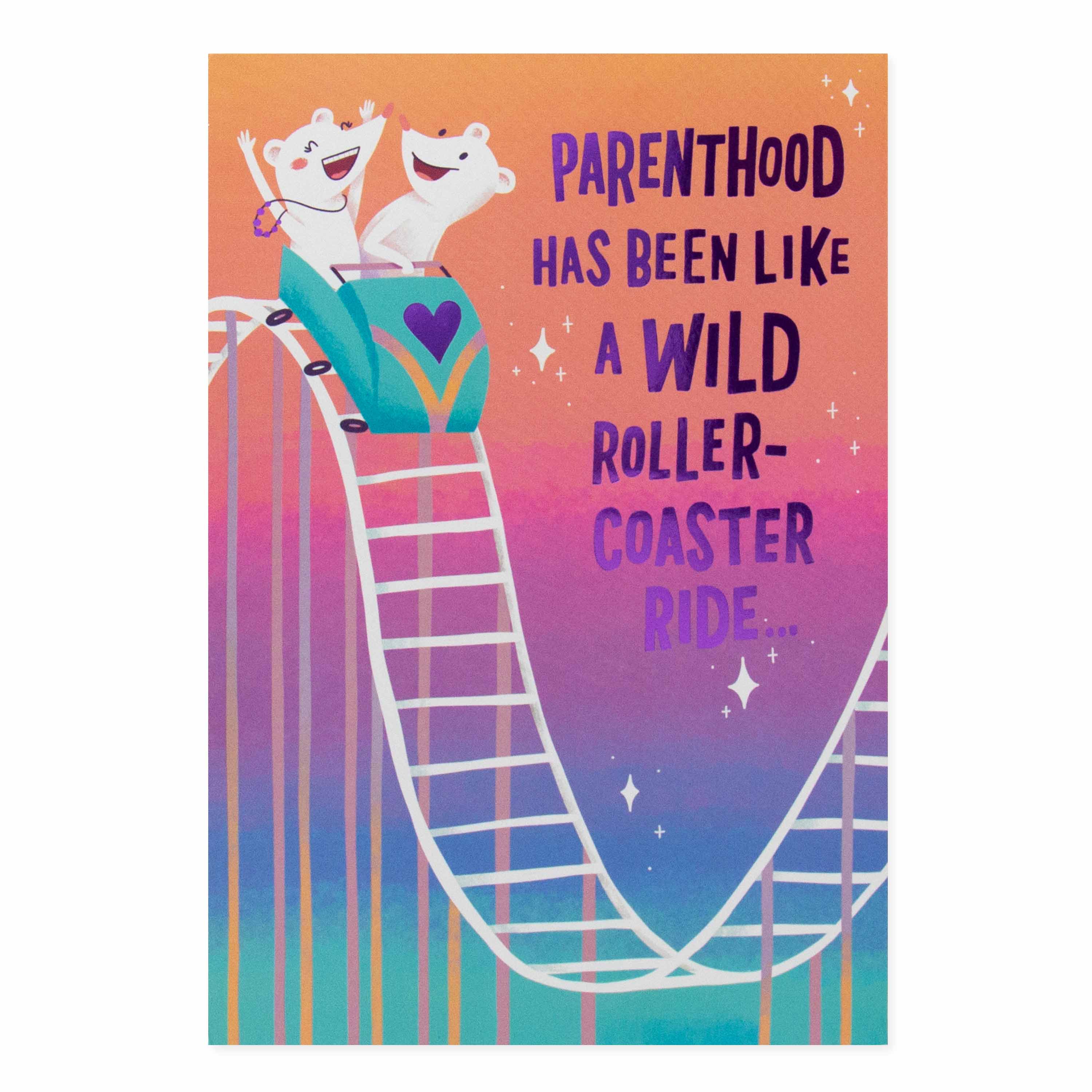 Hallmark Mother's Day Card From Partner - Rollercoaster Ride