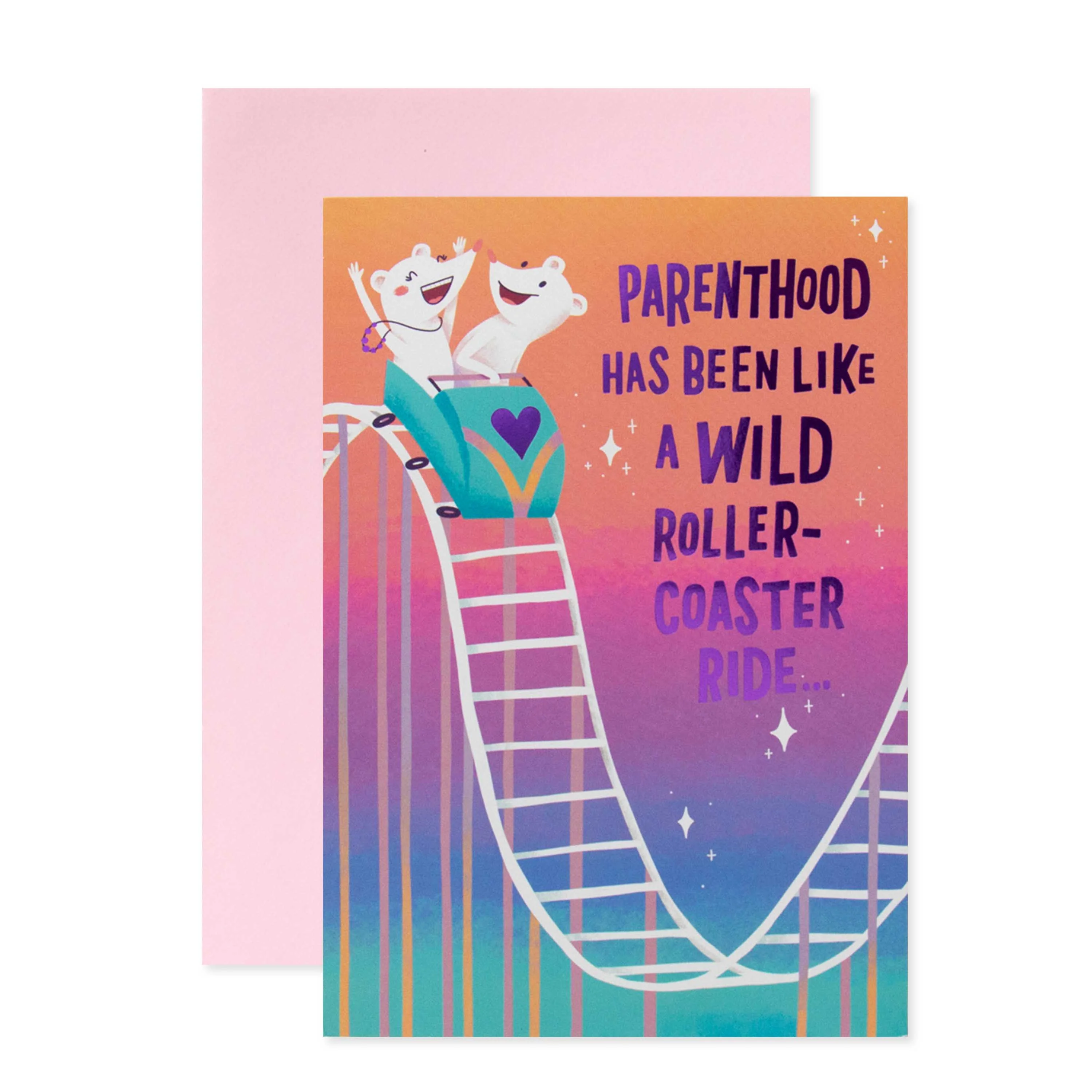 Hallmark Mother's Day Card From Partner - Rollercoaster Ride - Image 3