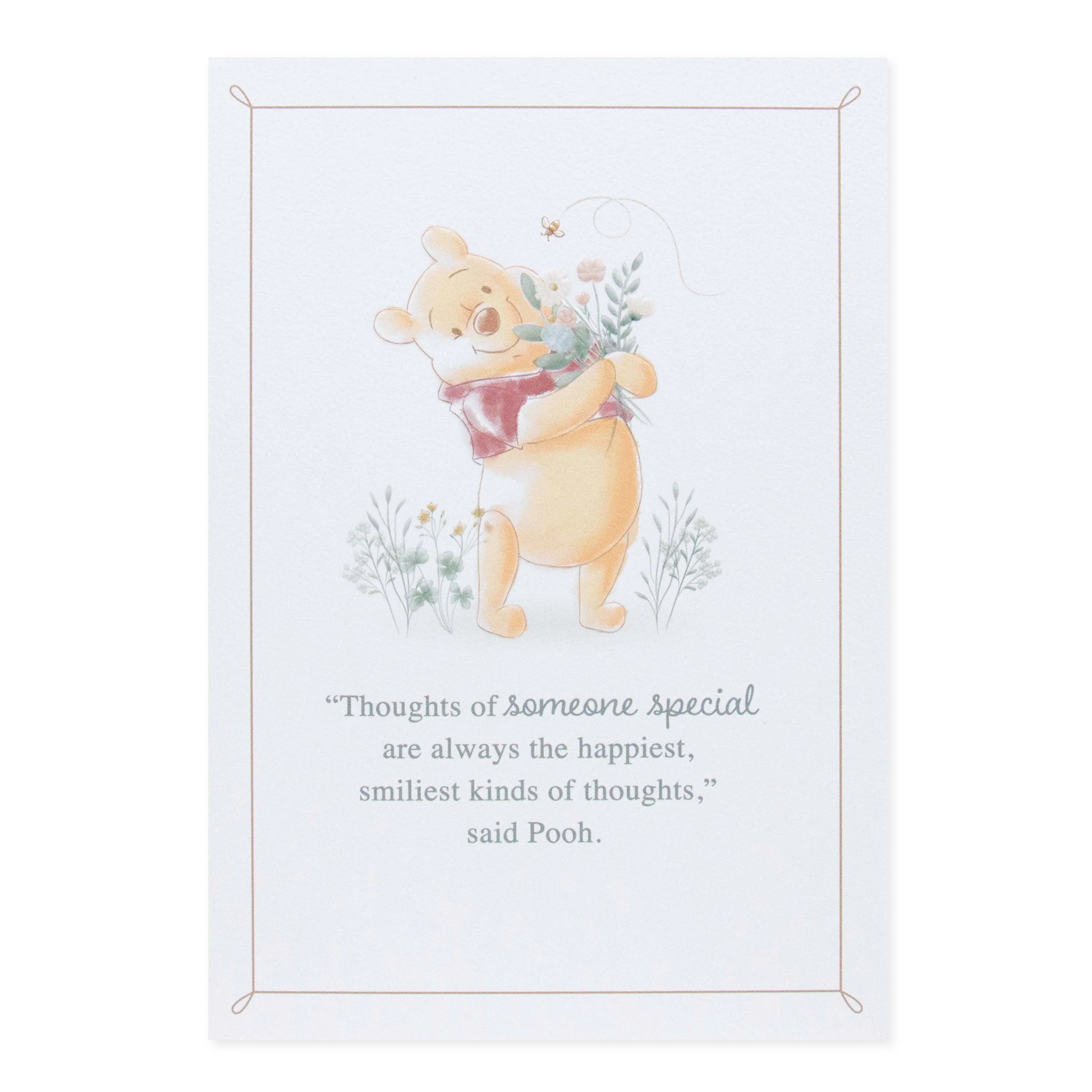 Hallmark Disney Winnie the Pooh Mother's Day Card - Someone Special