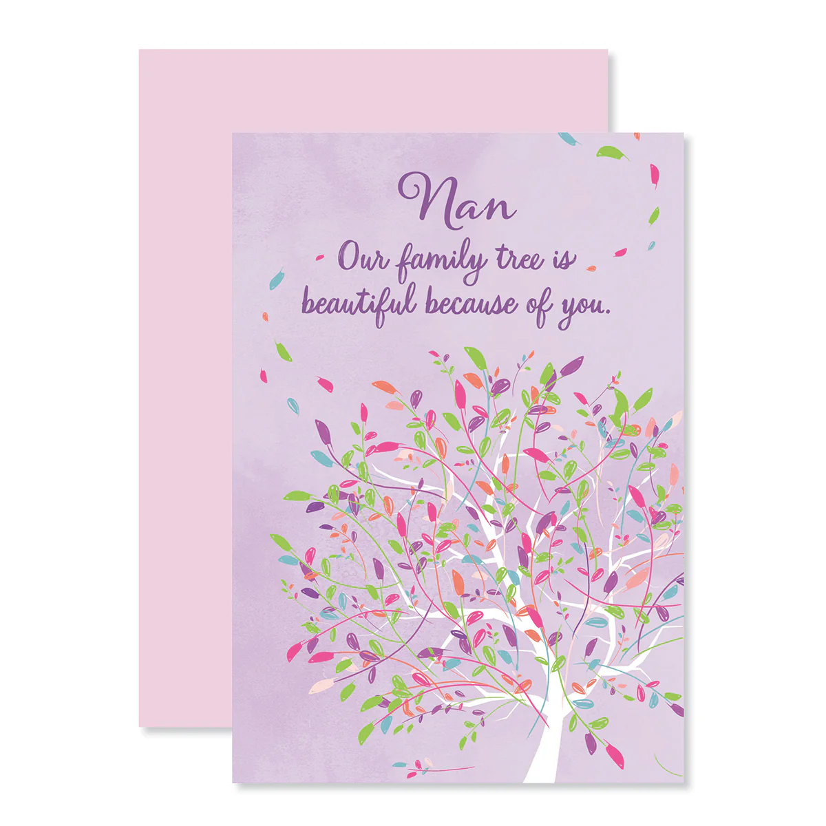 Hallmark Mother's Day Card For Nan - Family Tree - Image 3