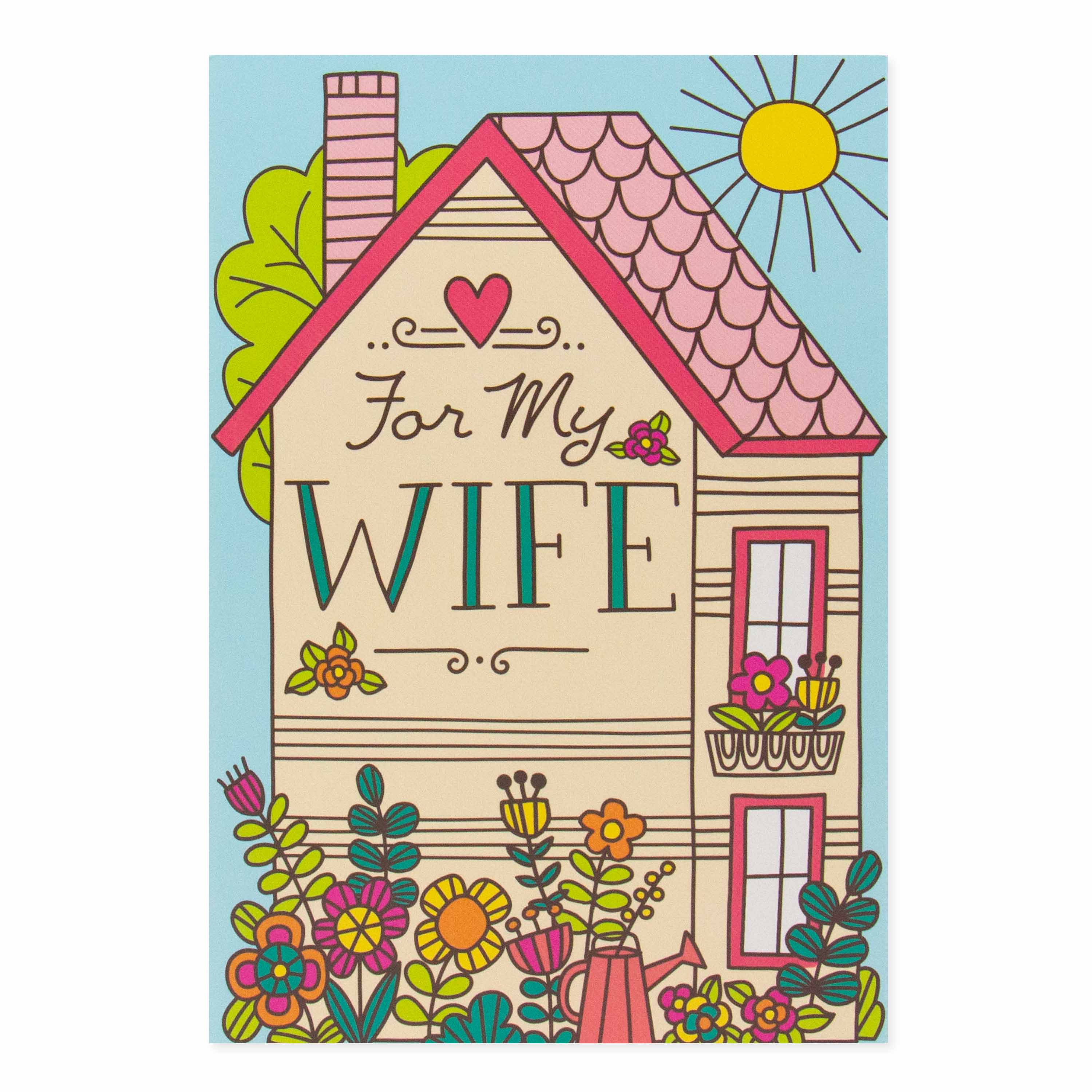 Hallmark Mother's Day Card For Wife - Heart Of Our Home