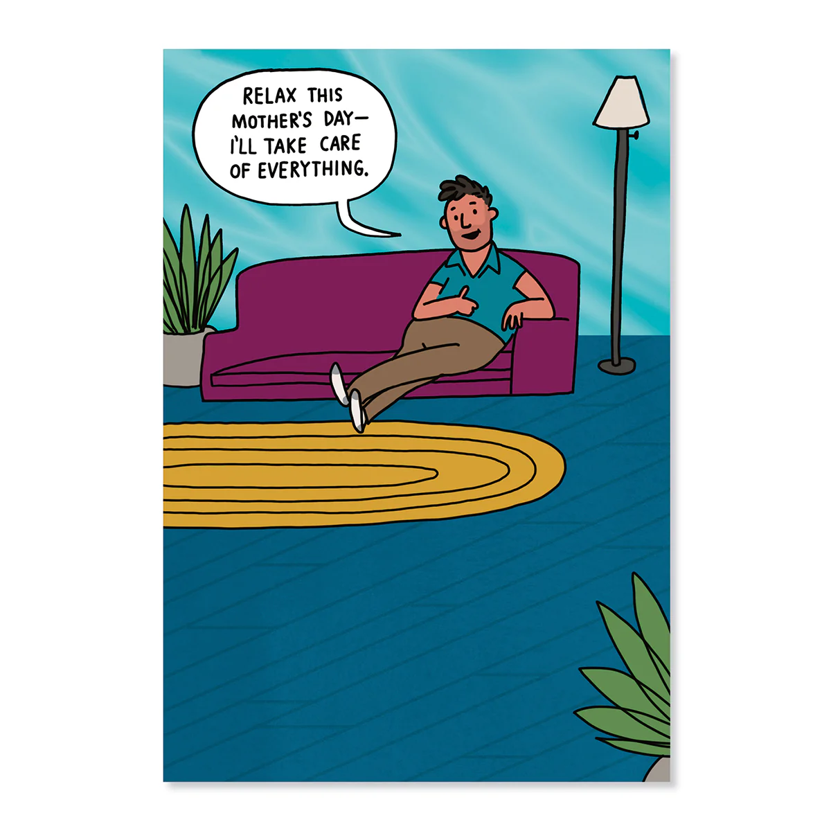 Hallmark Shoebox Mother's Day Card - Dads Help