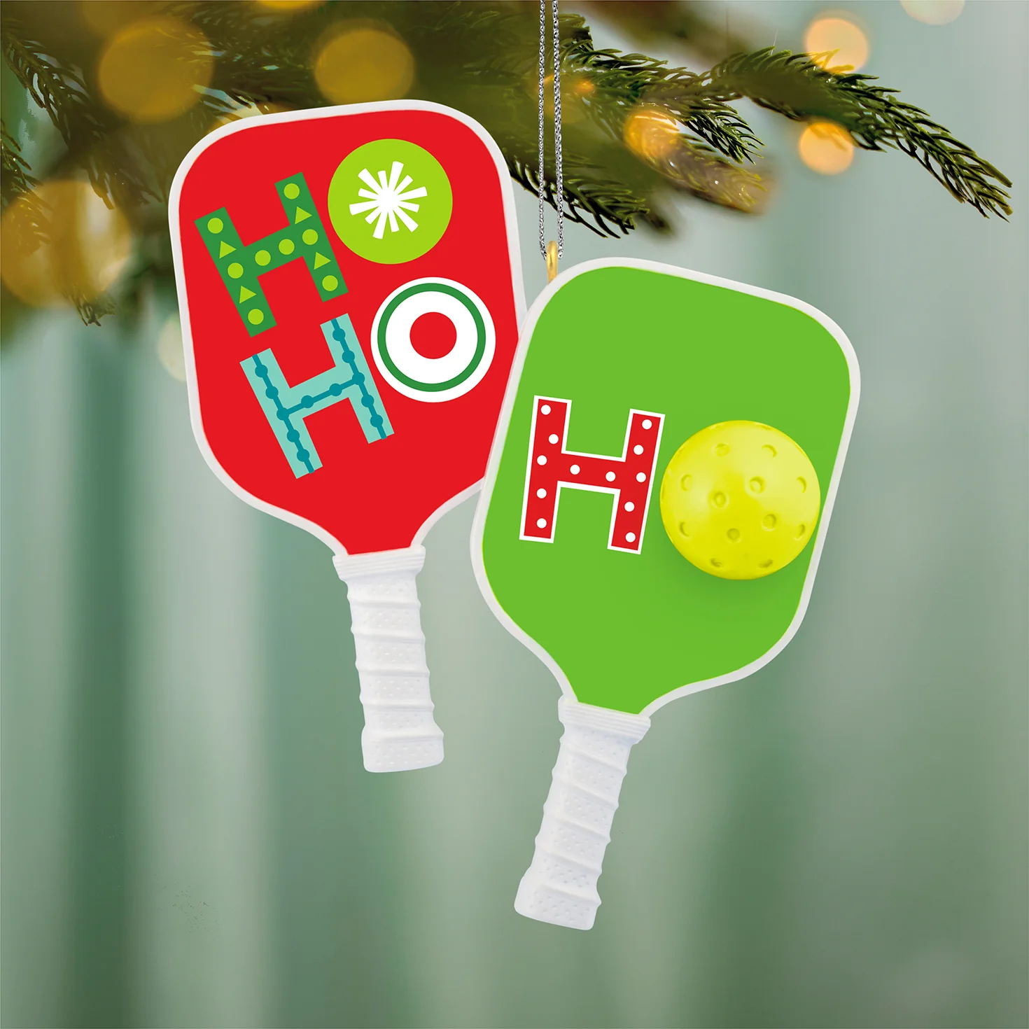 Merry Pickleball — 2026 Hallmark Keepsake Christmas Ornament - Image 2