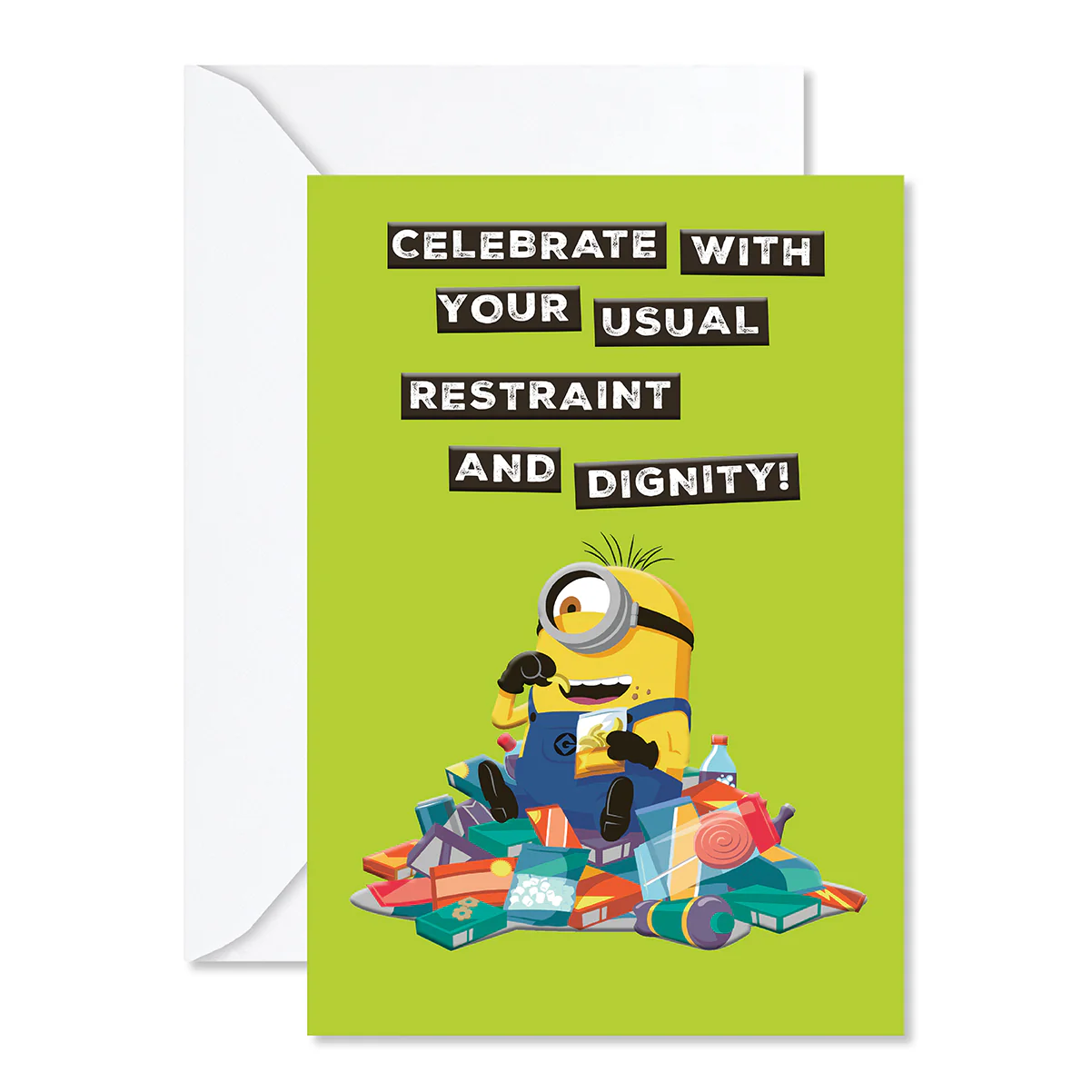 Minions Greeting Card - Celebrate! - Image 3
