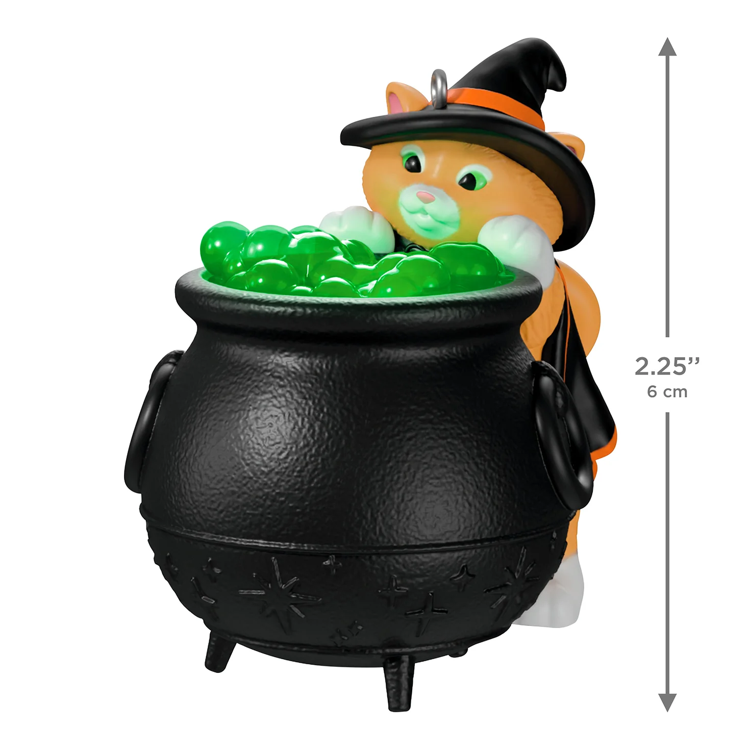 Mischievous Kittens Orange Cat Energy Special Edition — 2026 Hallmark Keepsake Halloween Ornament - Image 4