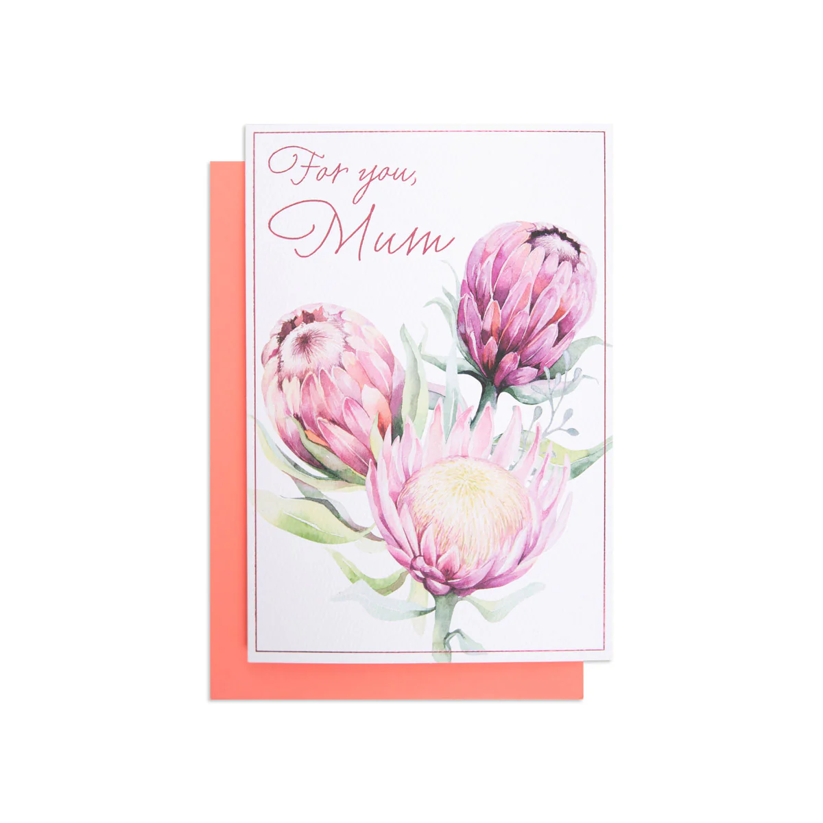 Hallmark Mother's Day Card - Protea Floral - Image 2