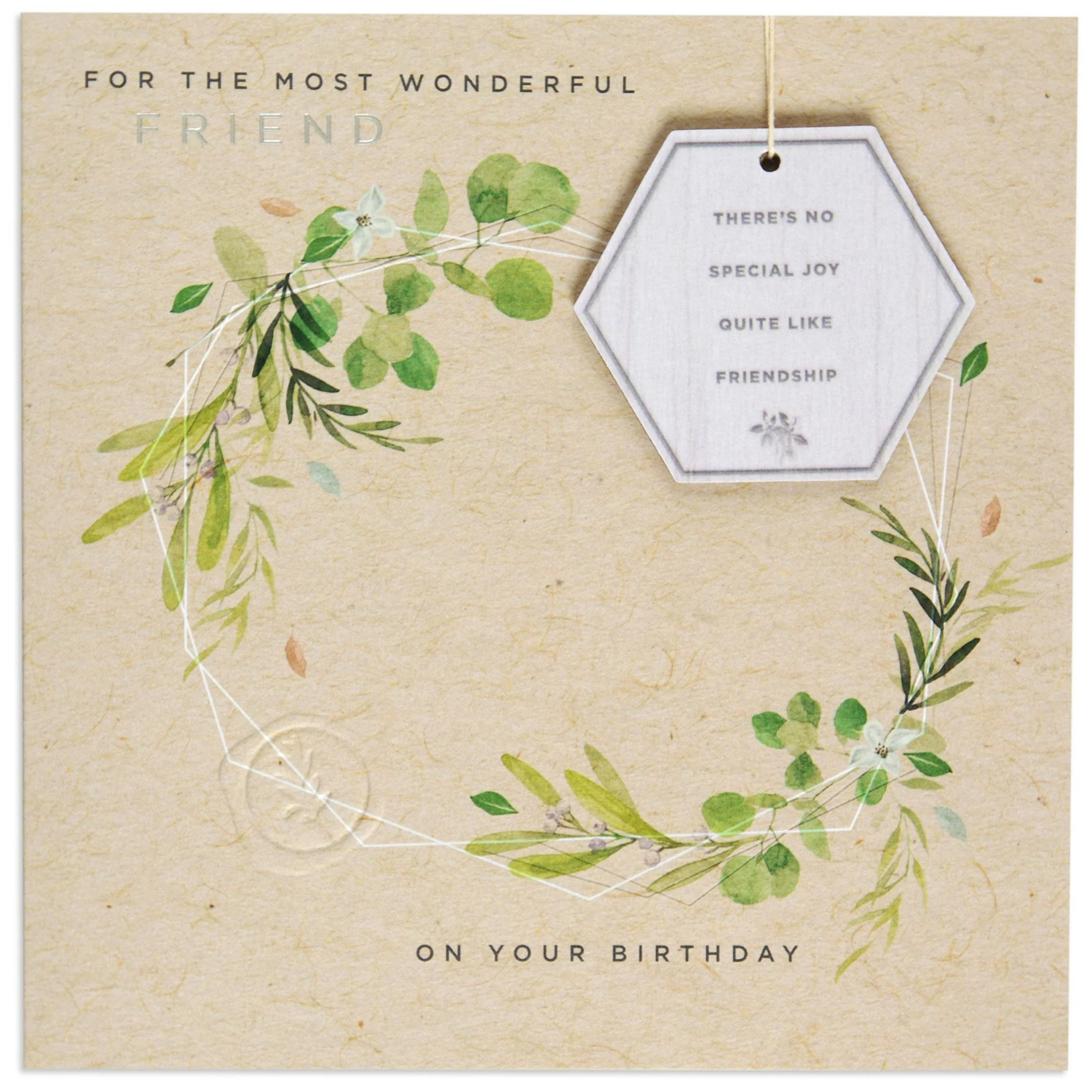 Lovely Illustrated Detachable Keepsake Birthday Card