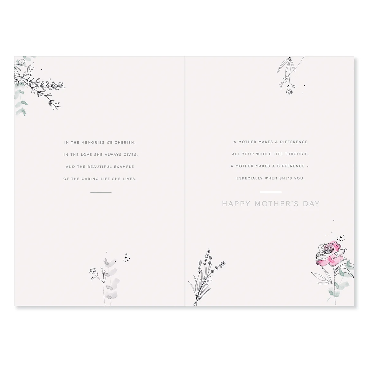Hallmark Mother's Day Card - For a special Mother with love - Image 2