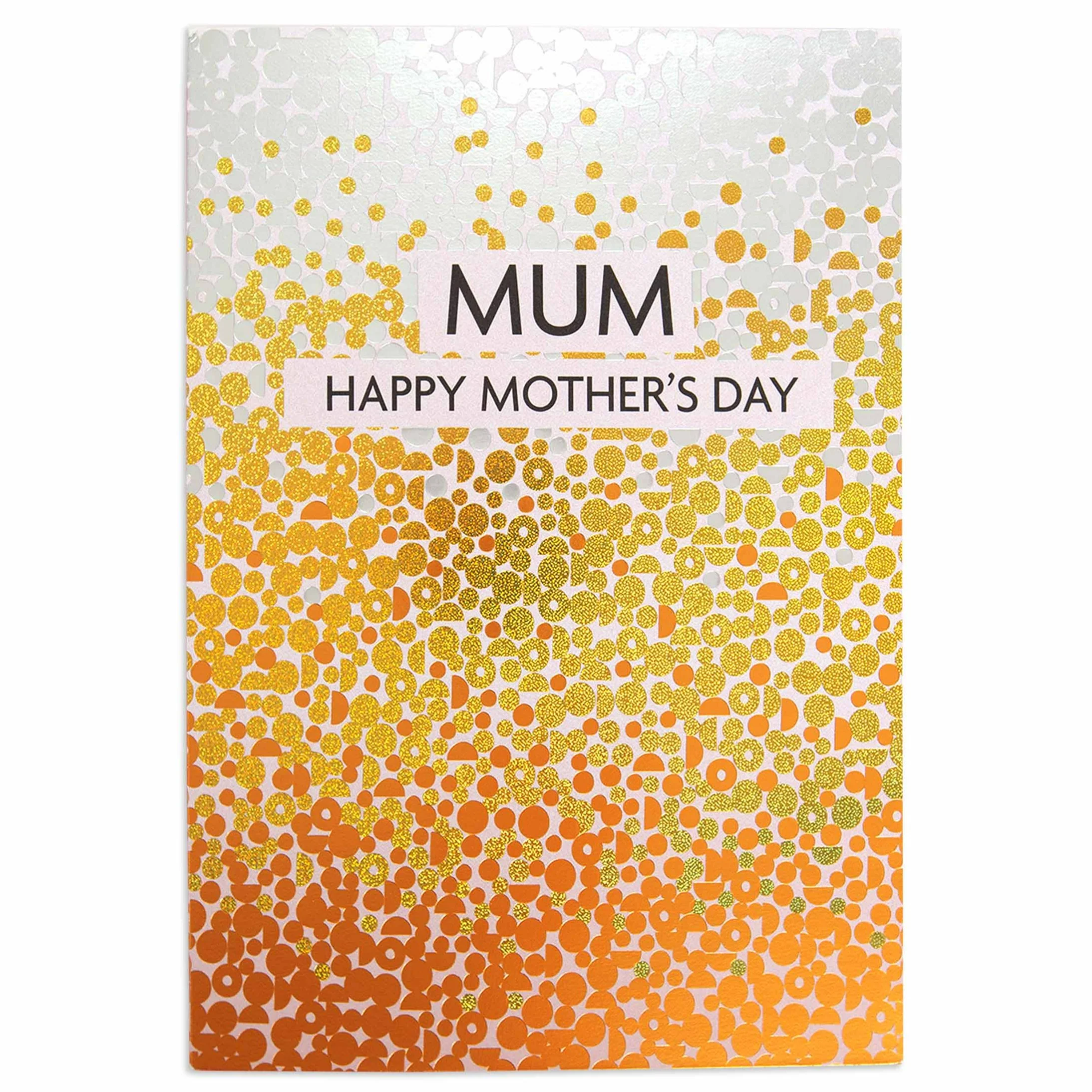 Mother's Day Card - Glittering Confetti
