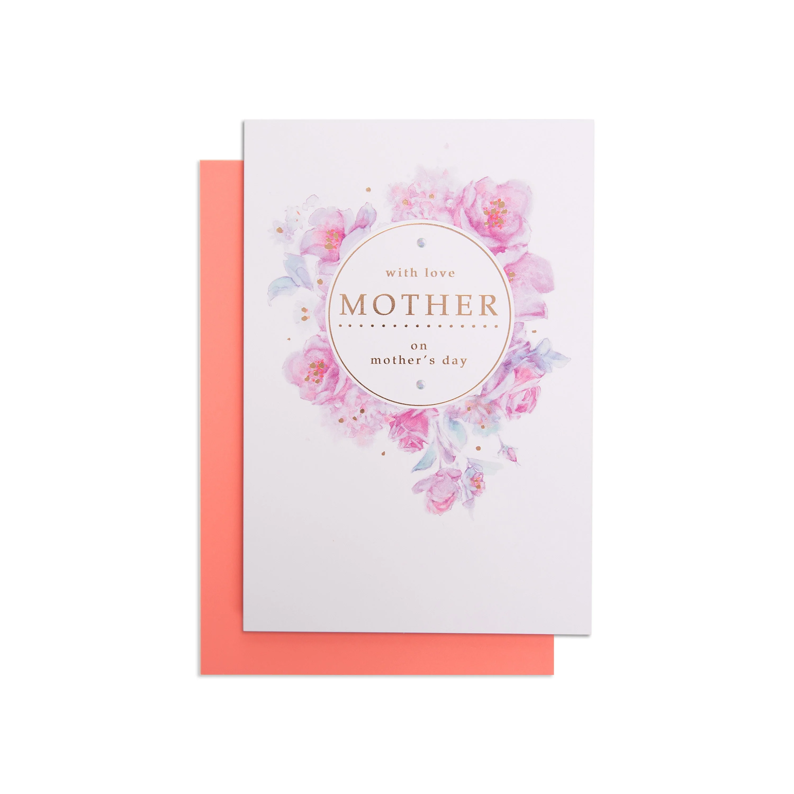 Mother's Day Card - Watercolour Flowers