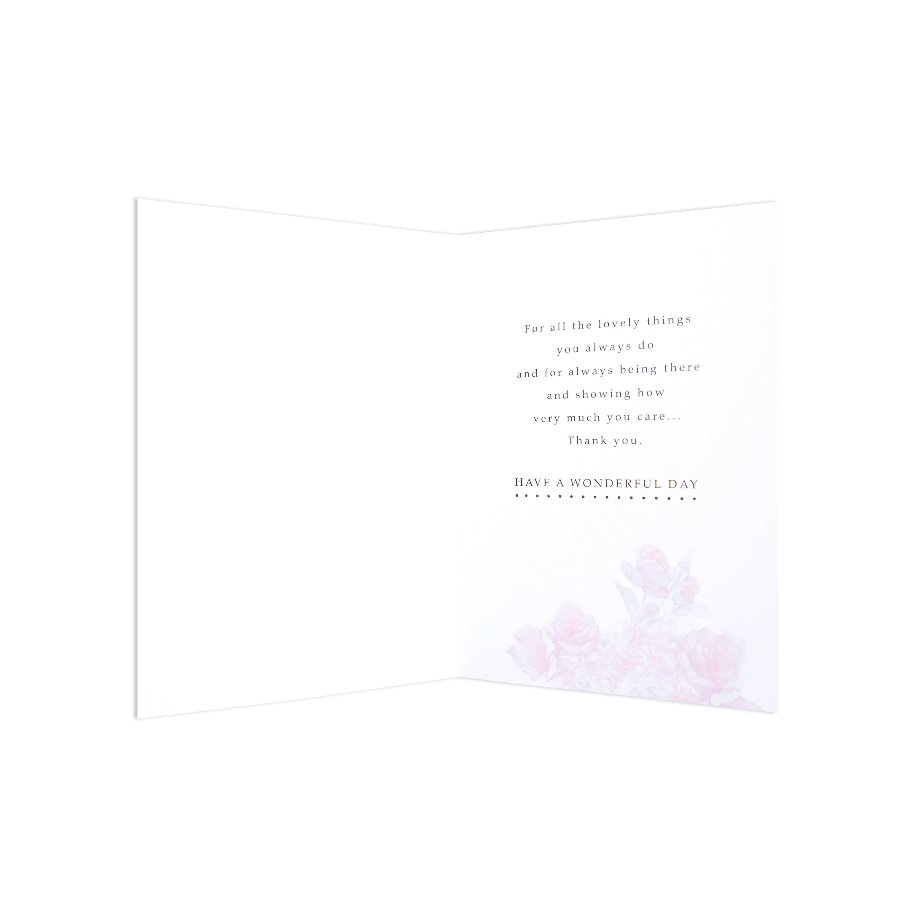 Mother's Day Card - Watercolour Flowers - Image 2